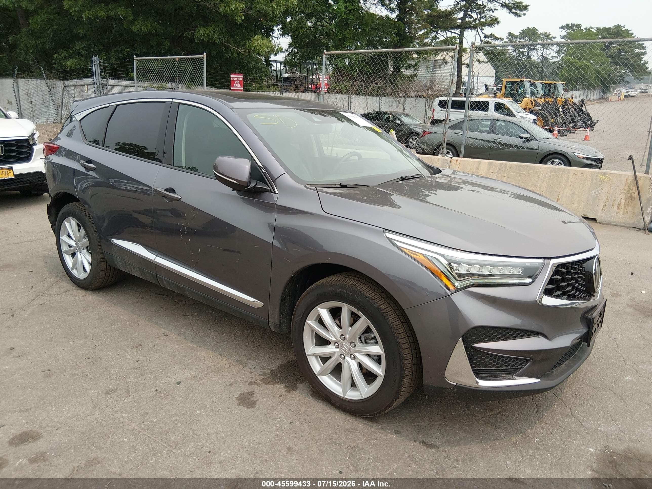 2019 Acura RDX, VIN 5J8TC2H34KL016090 — Зад