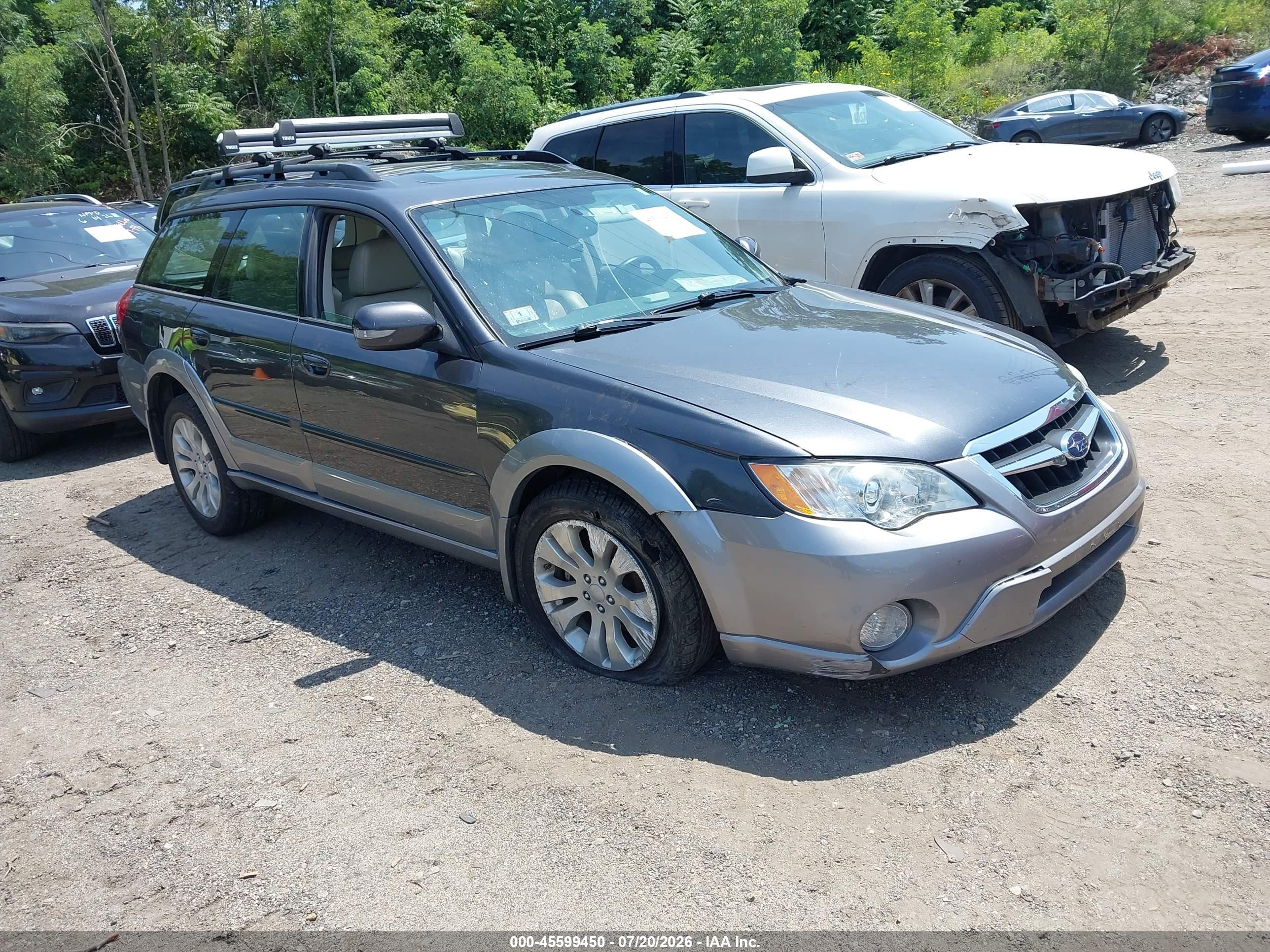 2008 Subaru Outback L.L. Bean, VIN 4S4BP86C584328289 — Undercarriage