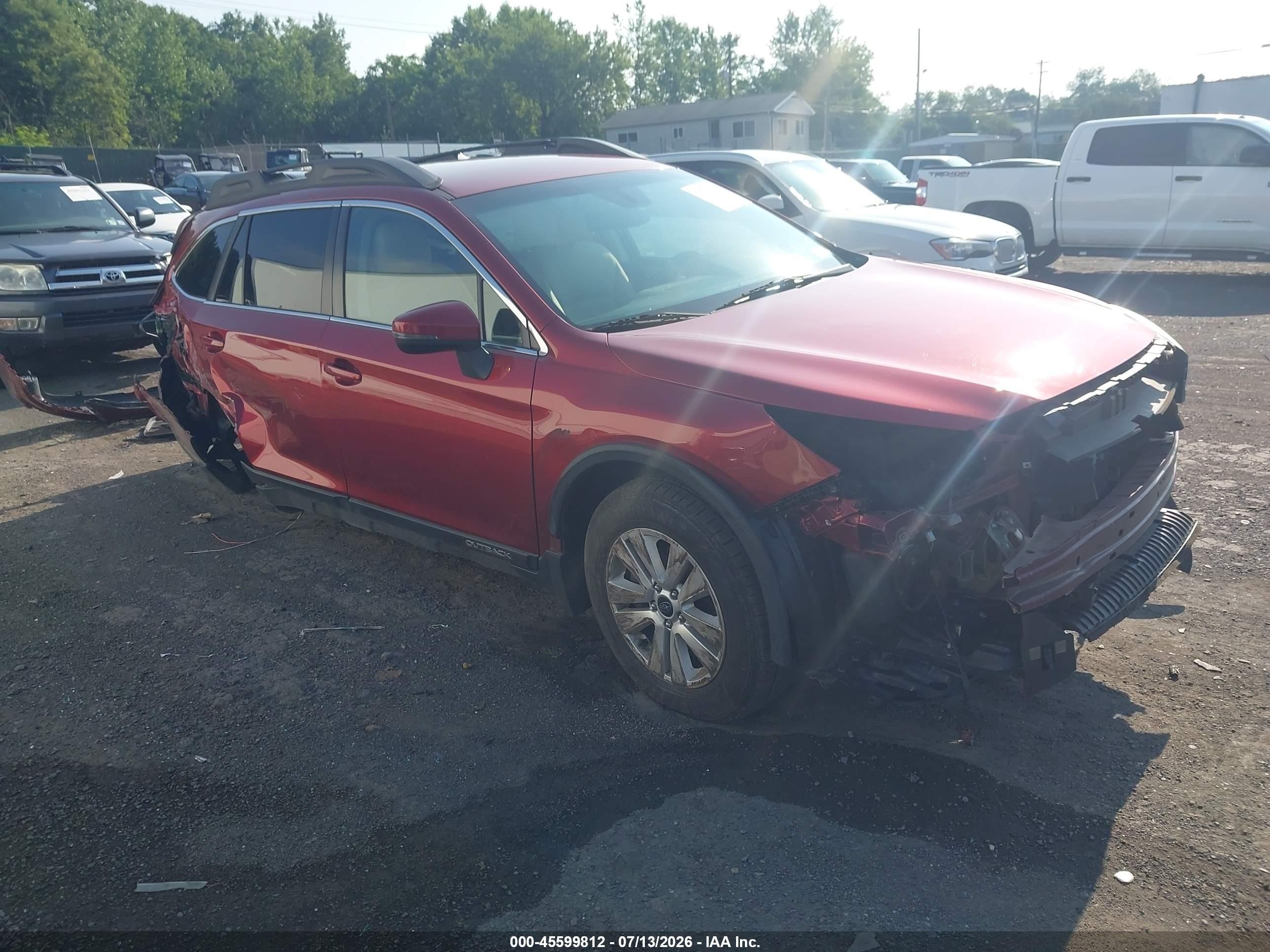 2018 Subaru Outback Premium, VIN 4S4BSAFC2J3317445 — All over