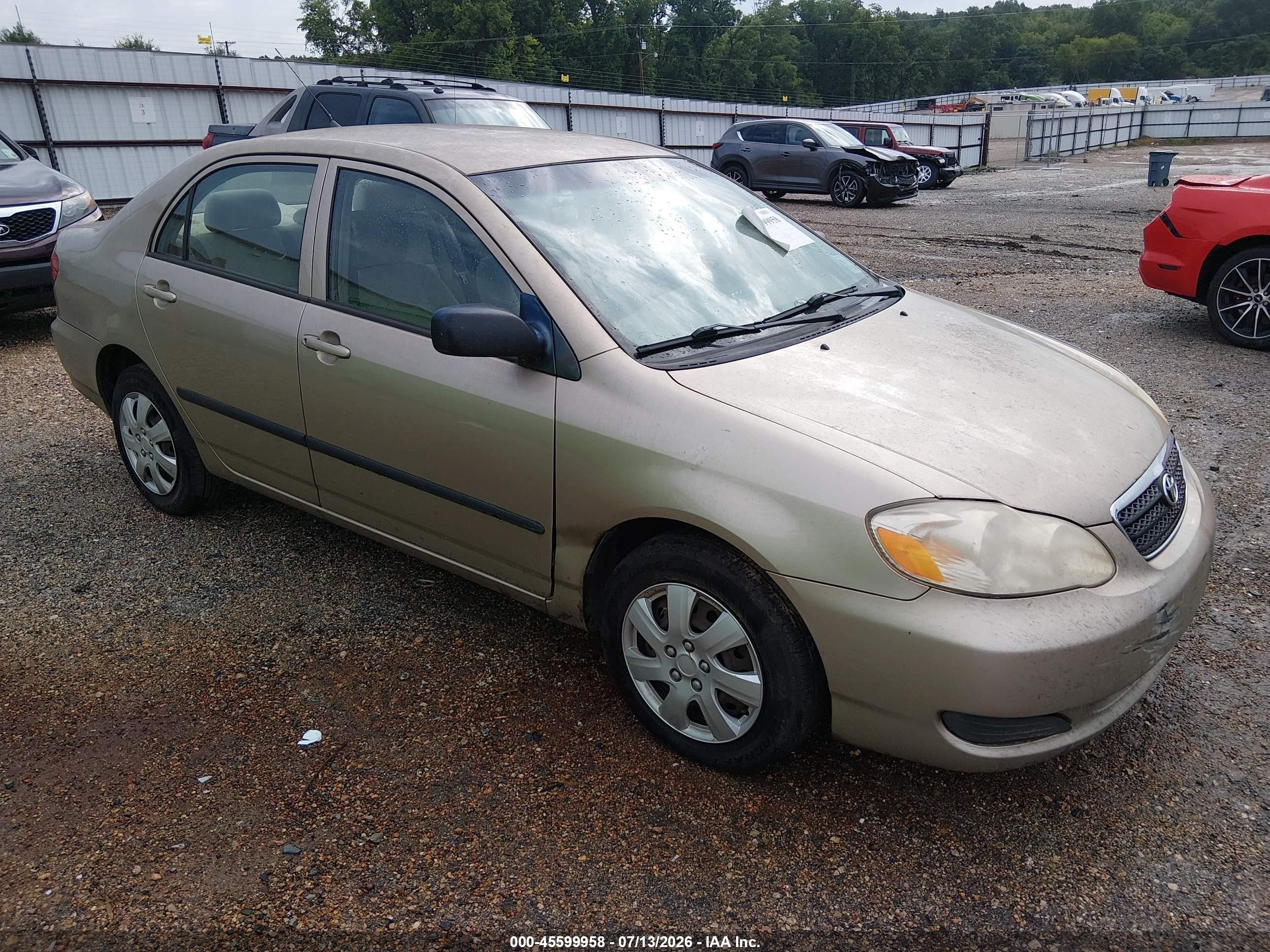 2008 Toyota Corolla CE, VIN 1NXBR32E38Z003788 — Normal wear