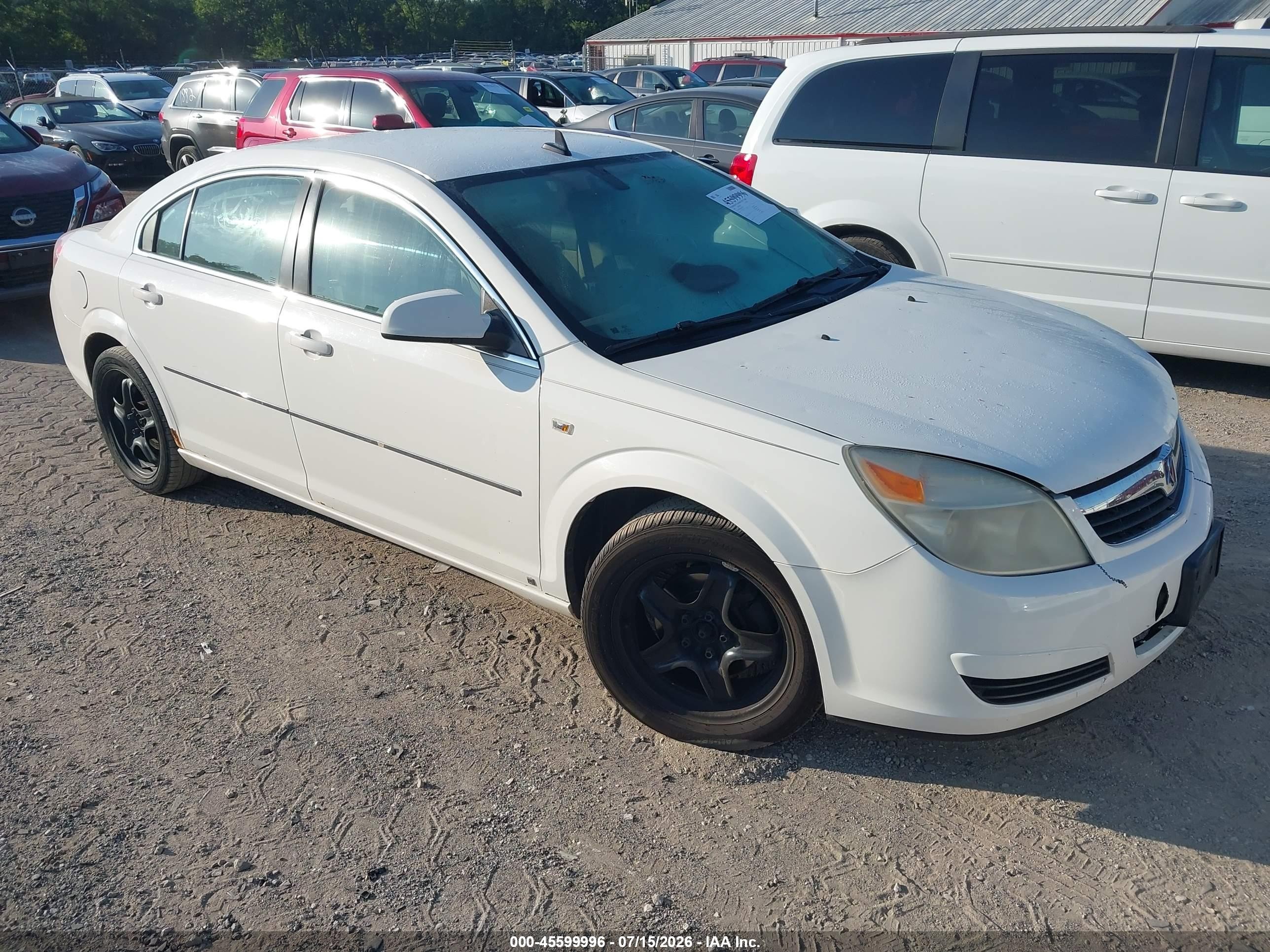 2008 Saturn Aura XE, VIN 1G8ZS57NX8F134968 — Град
