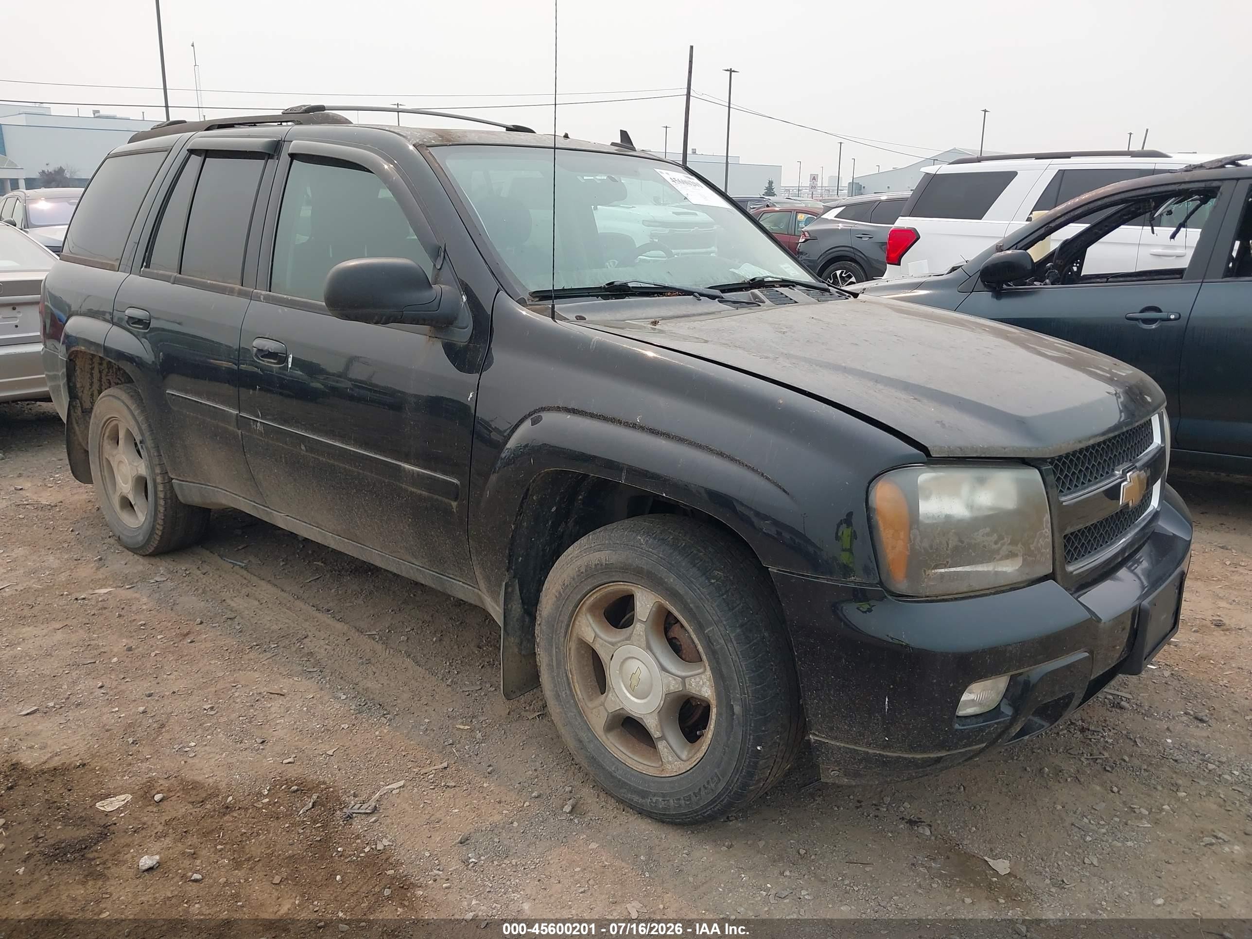 2008 Chevrolet TrailBlazer 1LT, VIN 1GNDT13SX82184060 — Normal wear