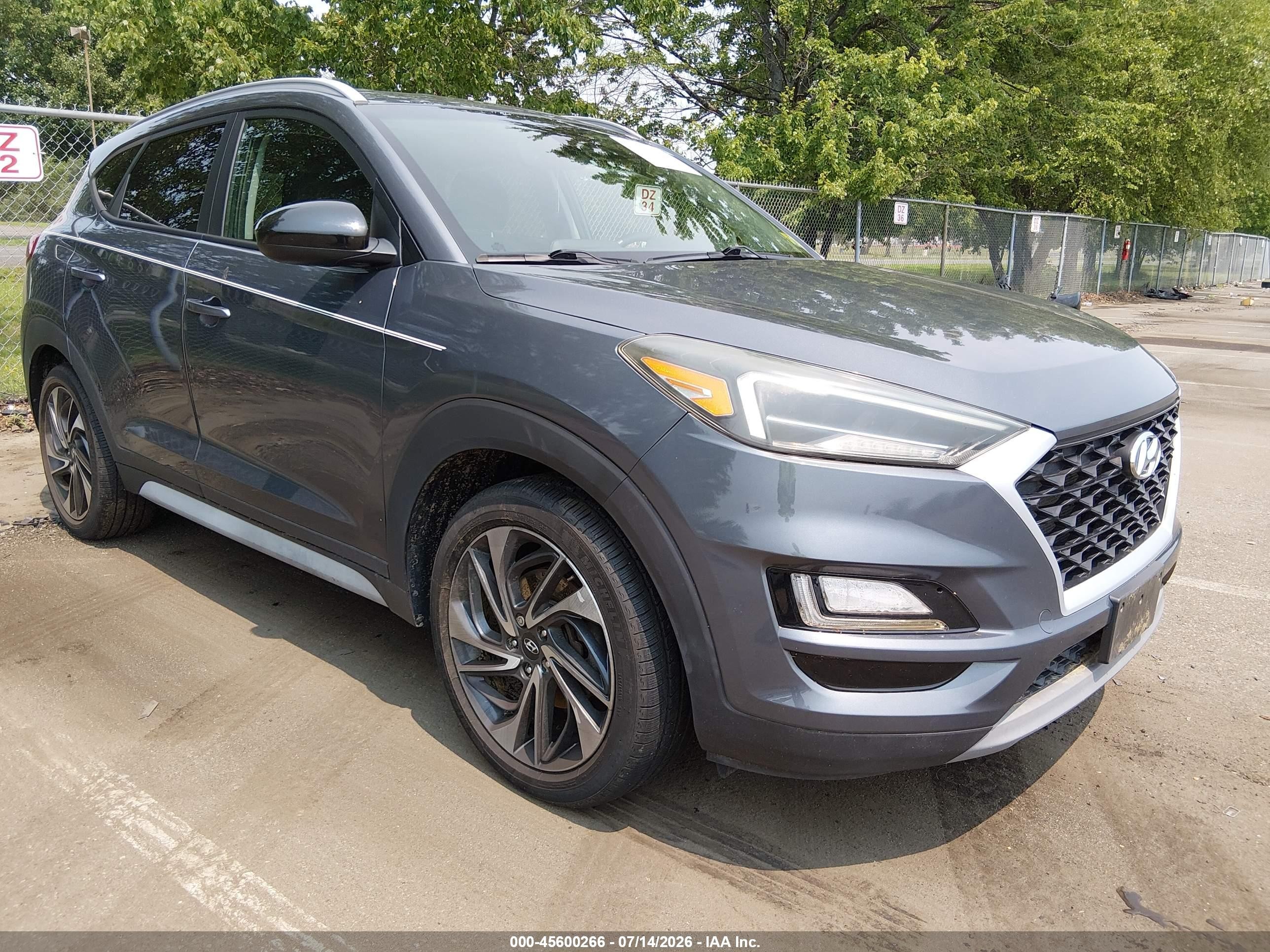 2021 Hyundai Tucson Sport, VIN KM8J3CAL1MU410595 — Water / flood