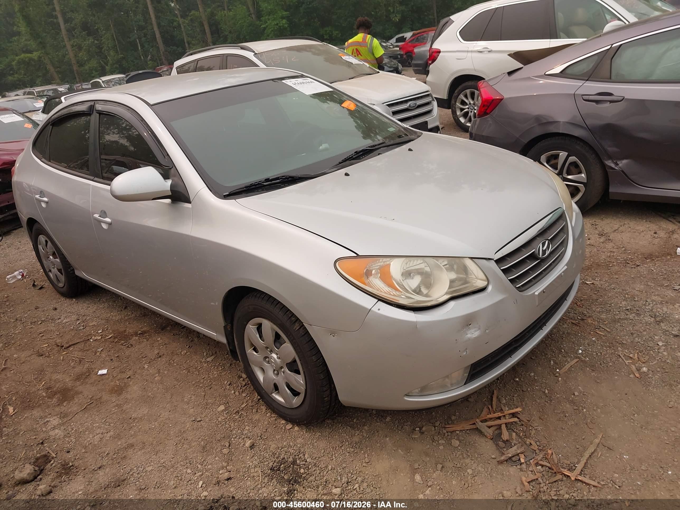 2008 Hyundai Elantra GLS, VIN KMHDU46D38U565785 — Side