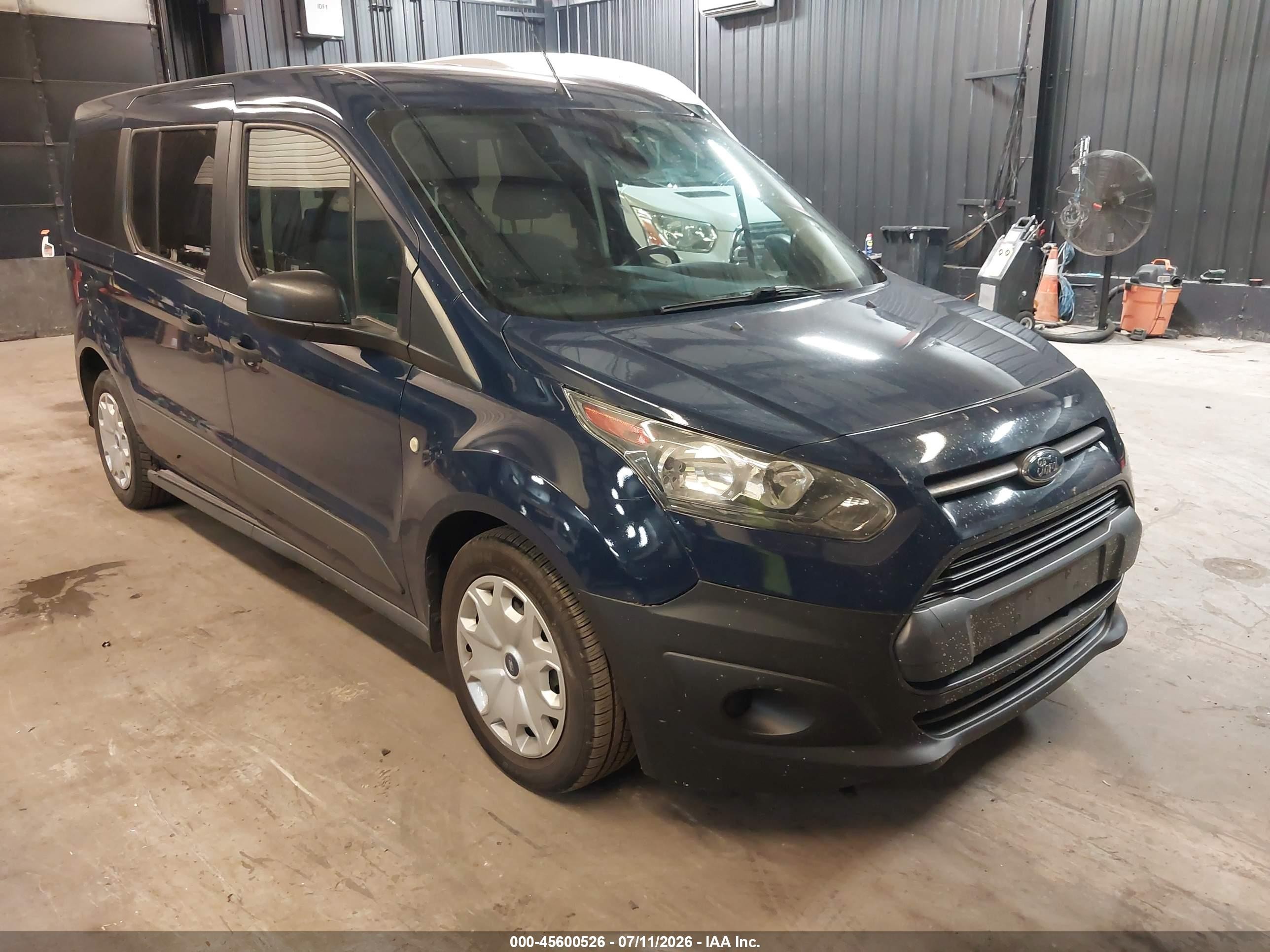 2018 Ford Transit Connect XL, VIN NM0GE9E71J1342706 — Rear end