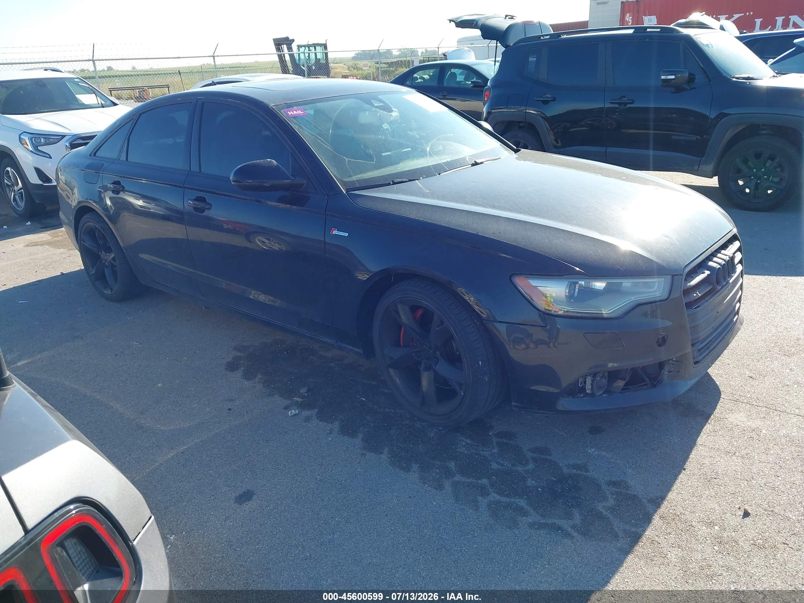 2012 Audi A6 Premium Plus, VIN WAUGGAFC6CN032957 — Hail