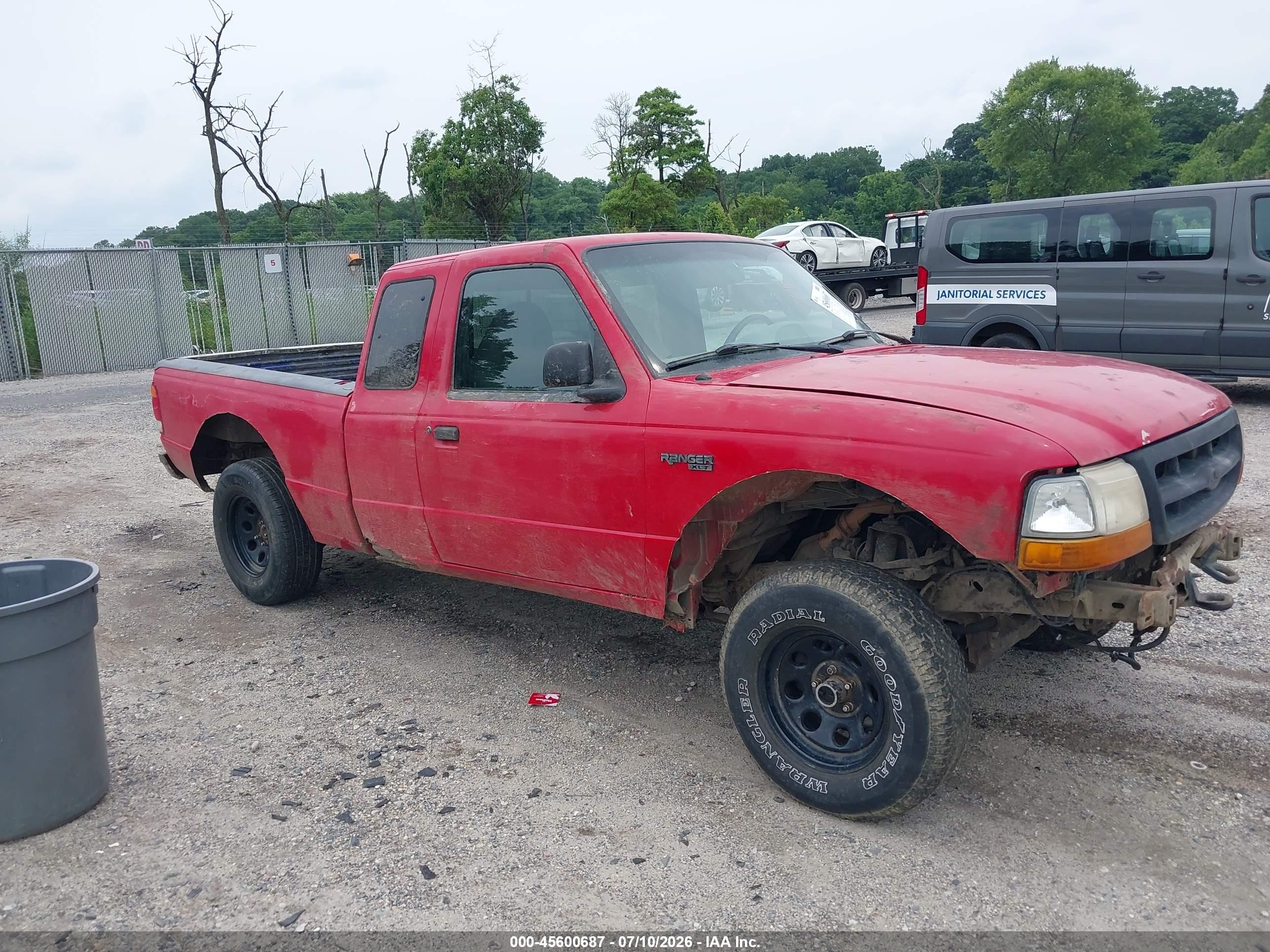 1999 Ford Ranger XLT, VIN 1FTZR15X5XTA93244 — Обычный износ