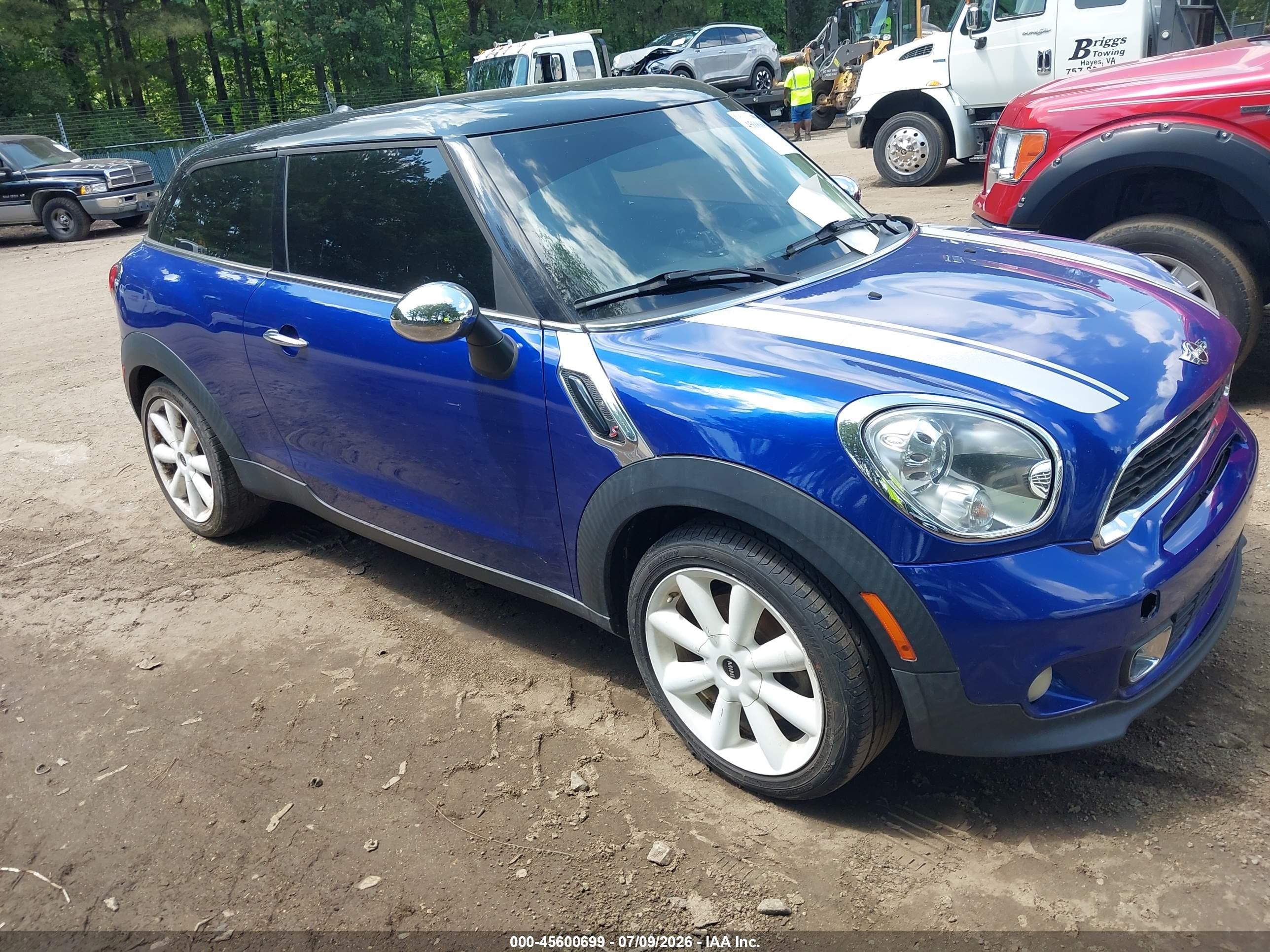 2013 MINI Paceman S, VIN WMWSS5C54DWN49532 — Normal wear