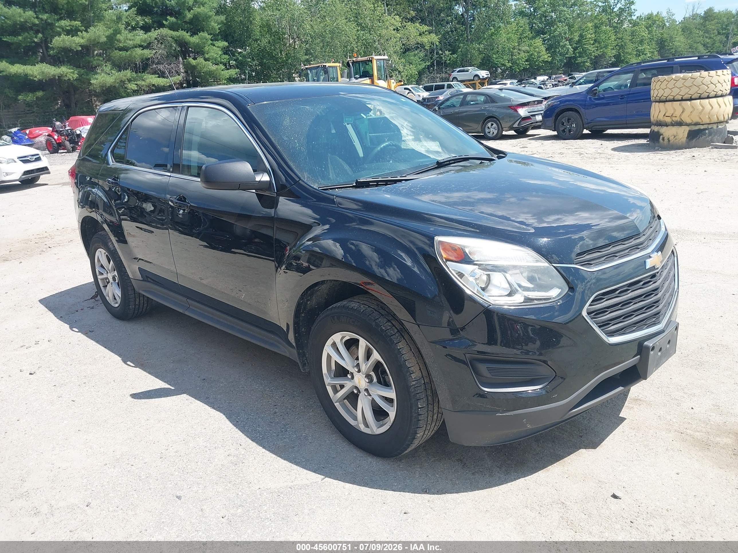 2017 Chevrolet Equinox LS, VIN 2GNFLEEK5H6334513 — All over