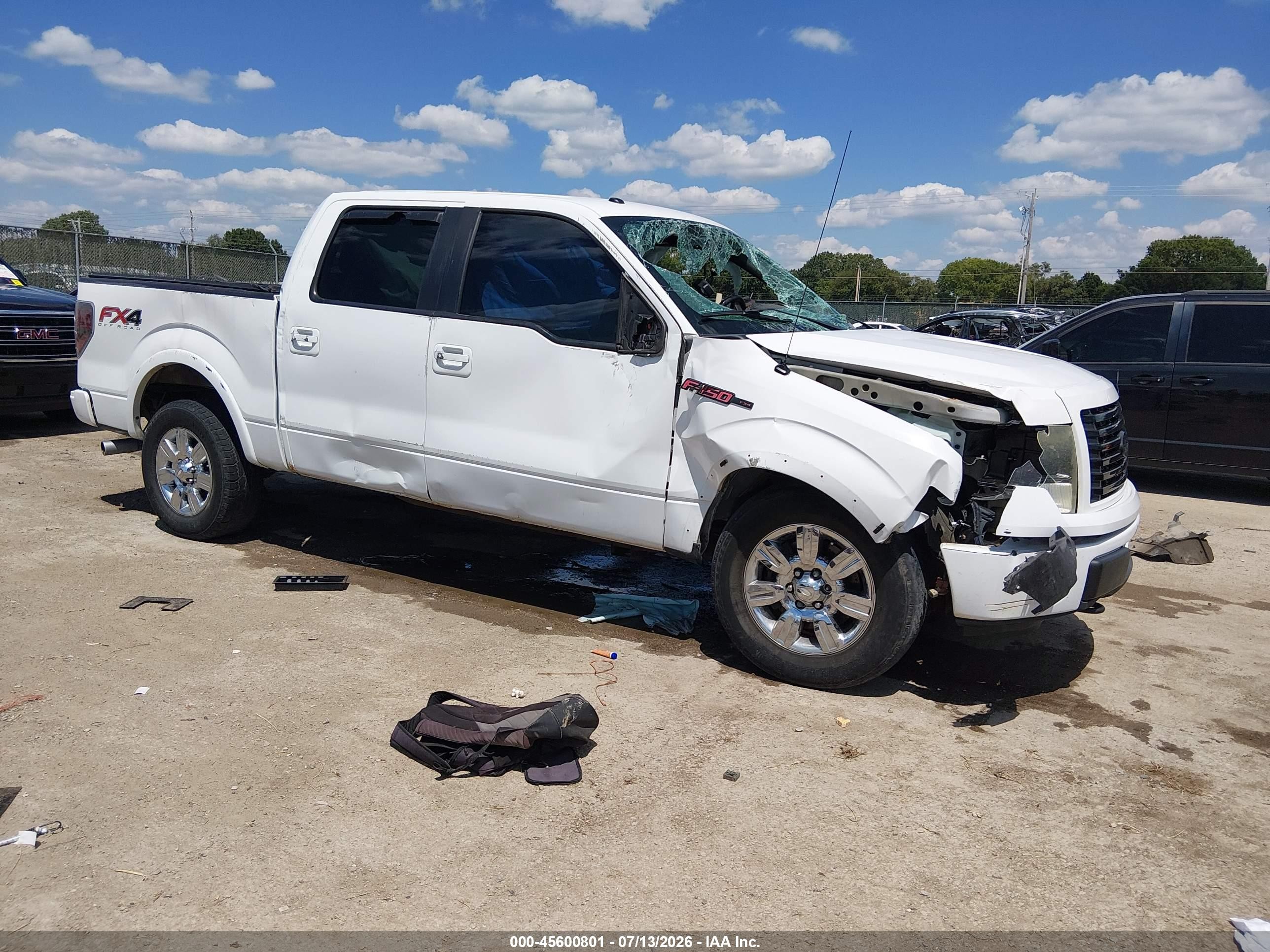 2012 Ford F-150 Platinum, VIN 1FTFW1ET4CFA69132 — Rollover