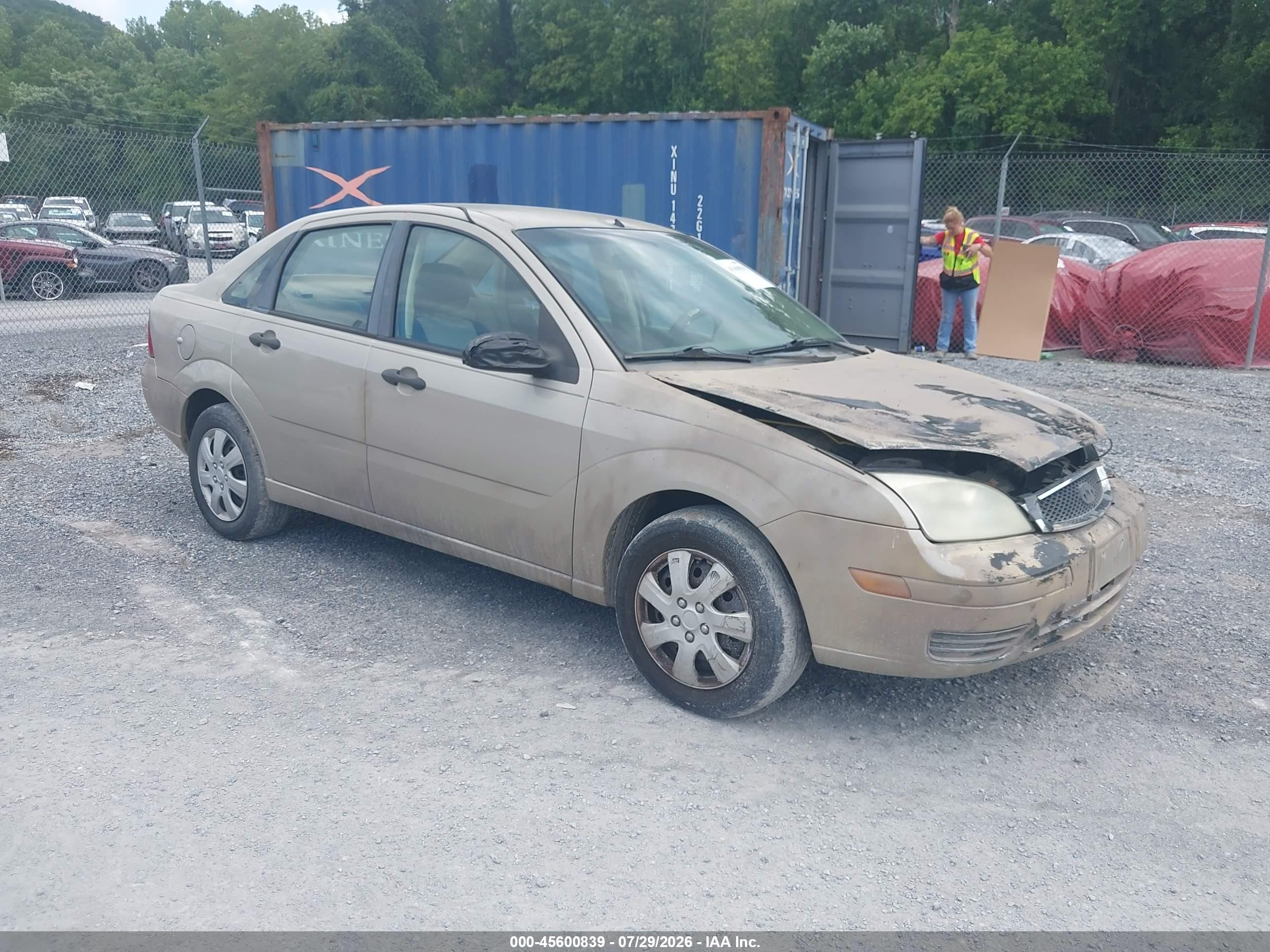 2007 Ford Focus S, VIN 1FAFP34N27W222047 — Normal wear