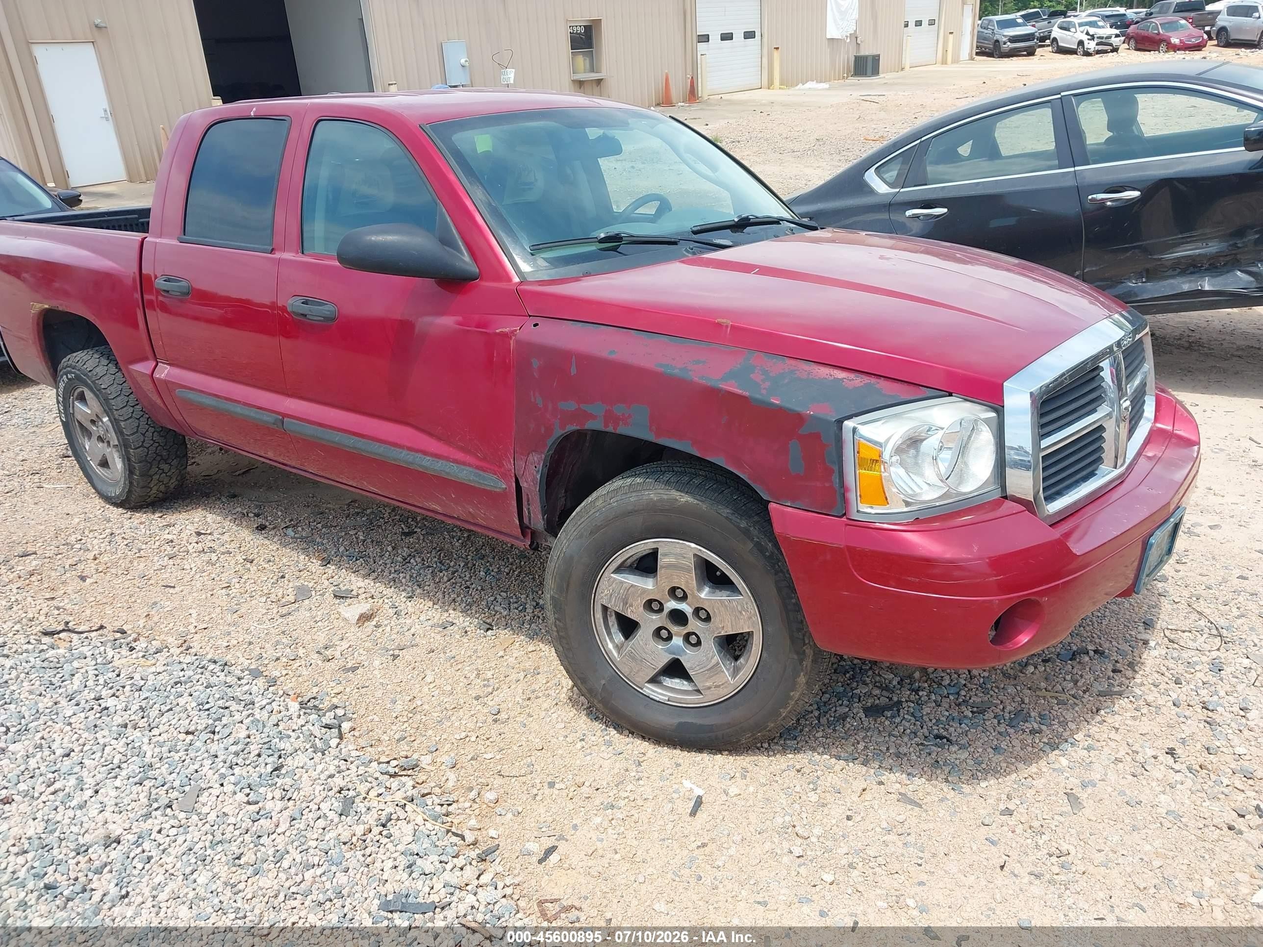 2006 Dodge Dakota SLT, VIN 1D7HE48JX6S503997 — All over