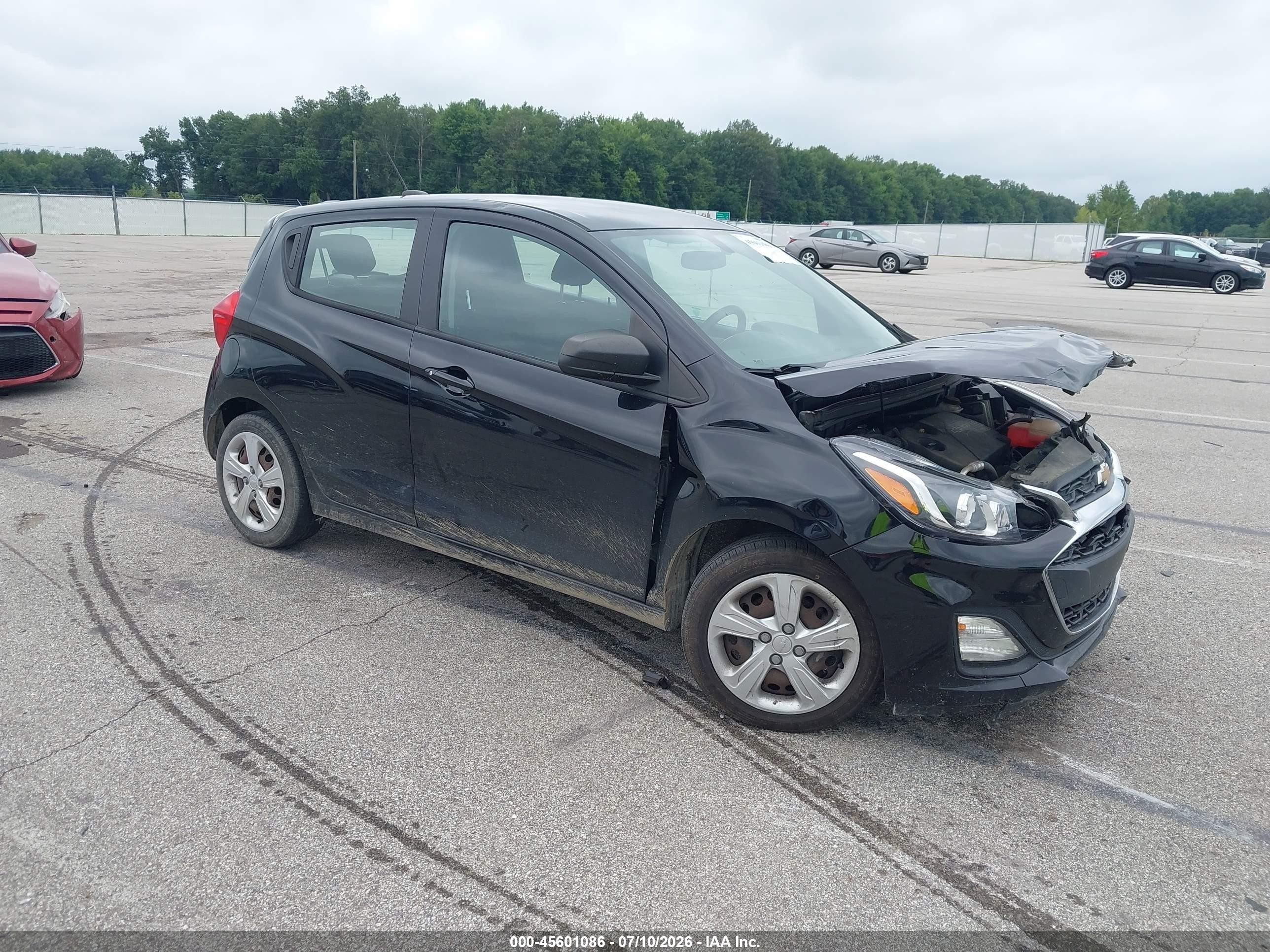 2021 Chevrolet Spark LS, VIN KL8CB6SA6MC706905 — Auction photo 1 of 5