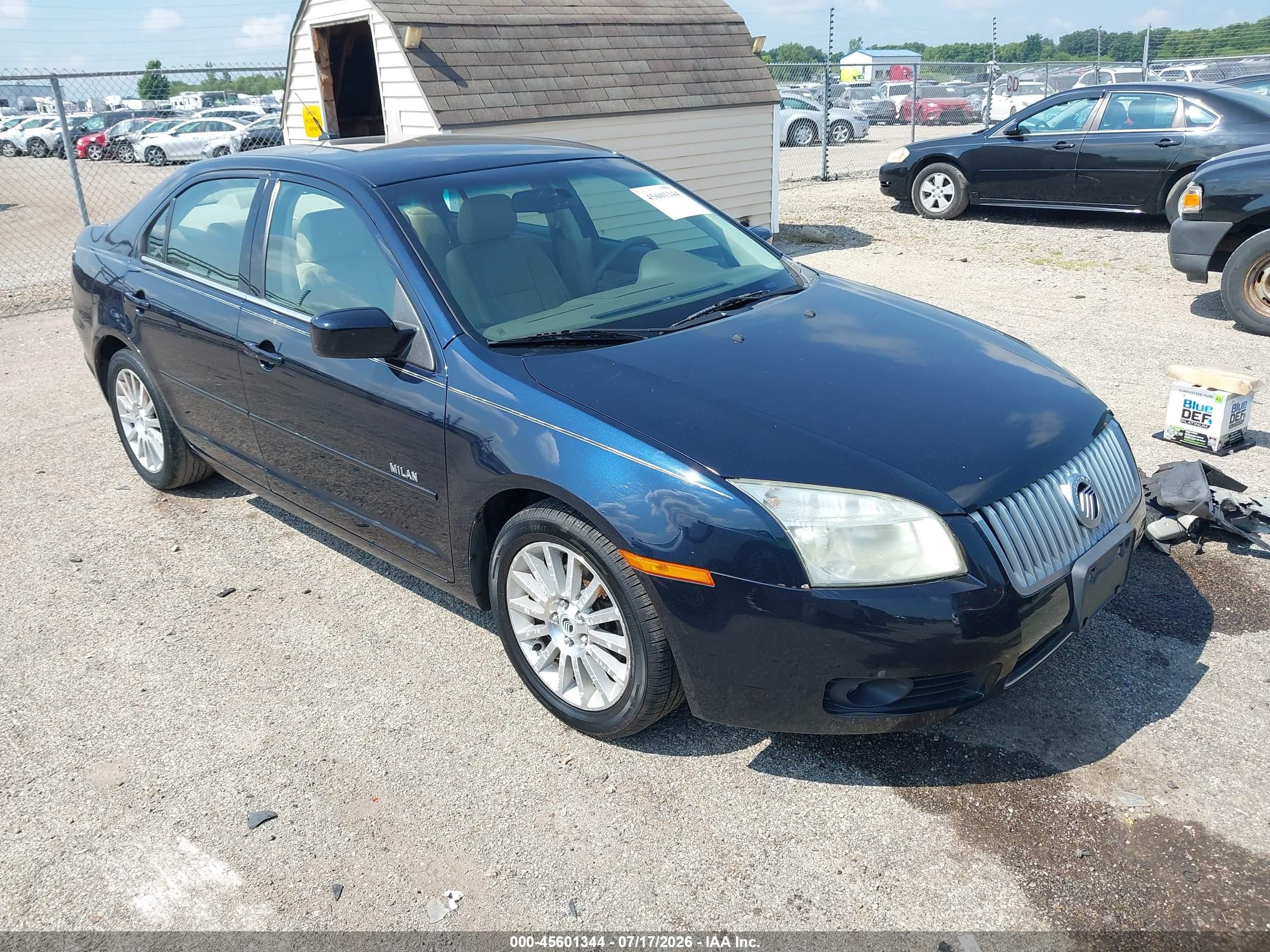 2008 Mercury Milan Premier, VIN 3MEHM08178R667369 — Normal wear
