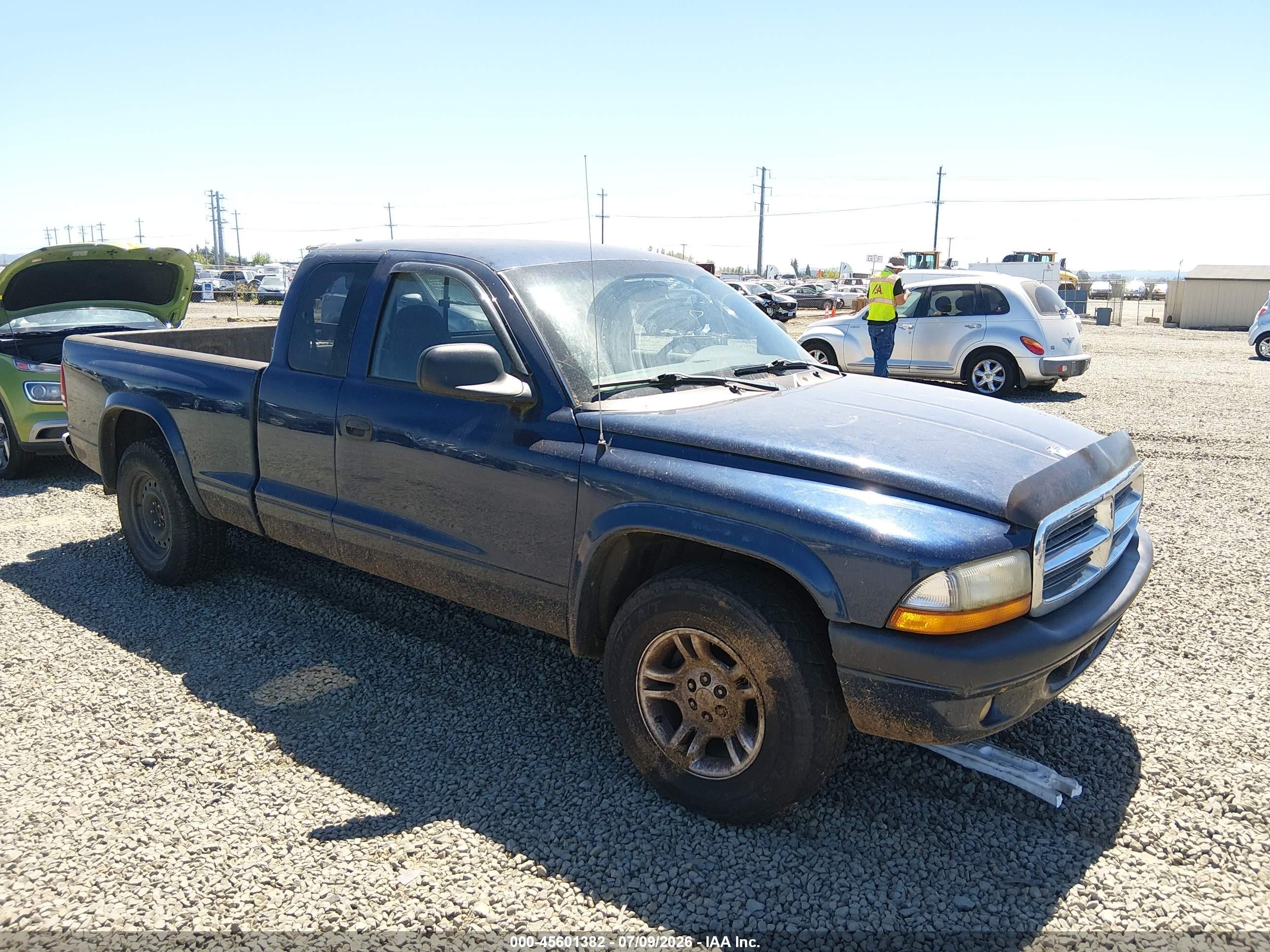 2004 Dodge Dakota Sport, VIN 1D7GL32N54S701259 — Normal wear