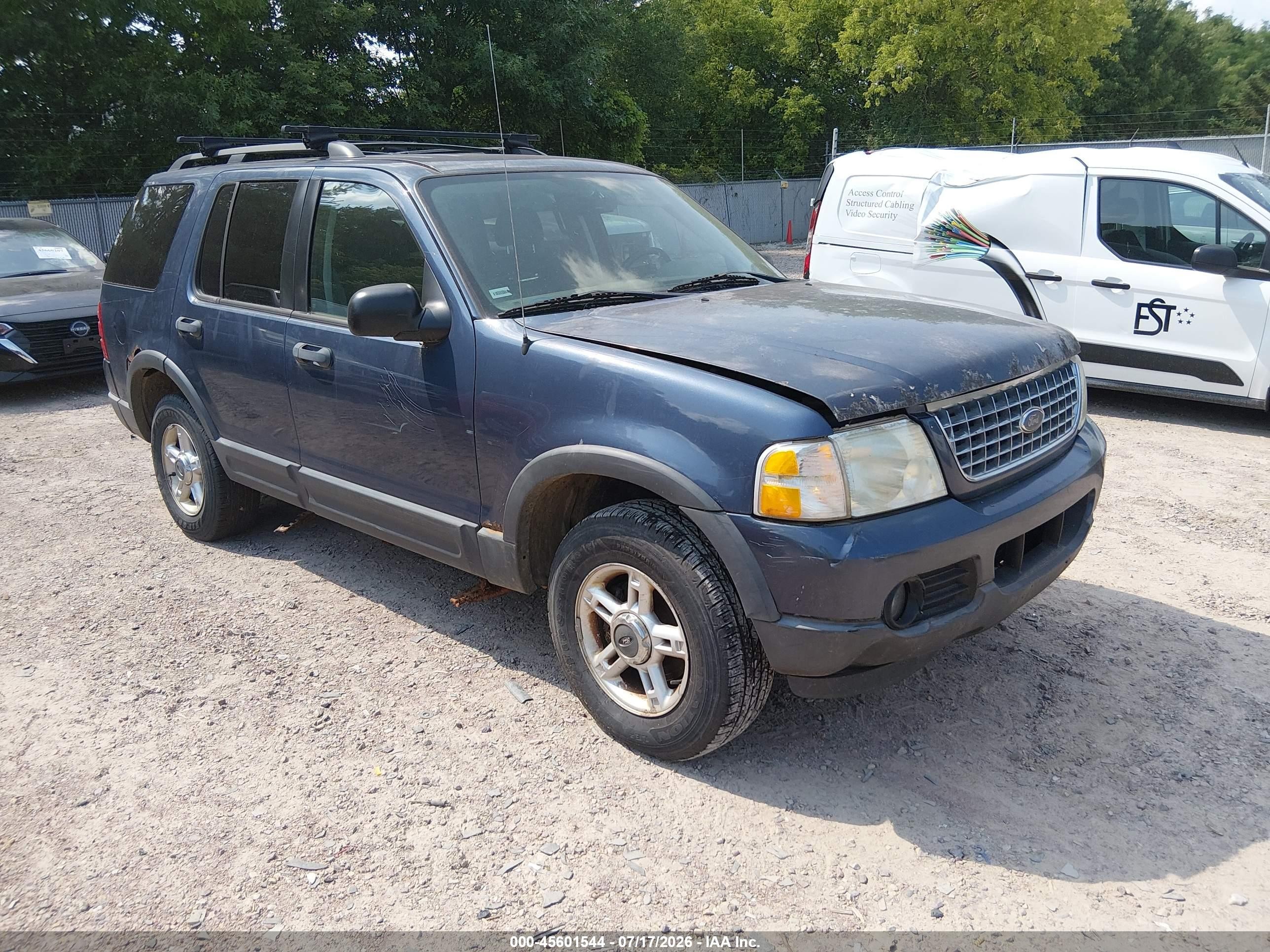 2003 Ford Explorer XLT, VIN 1FMZU73K73ZA57101 — Normal wear