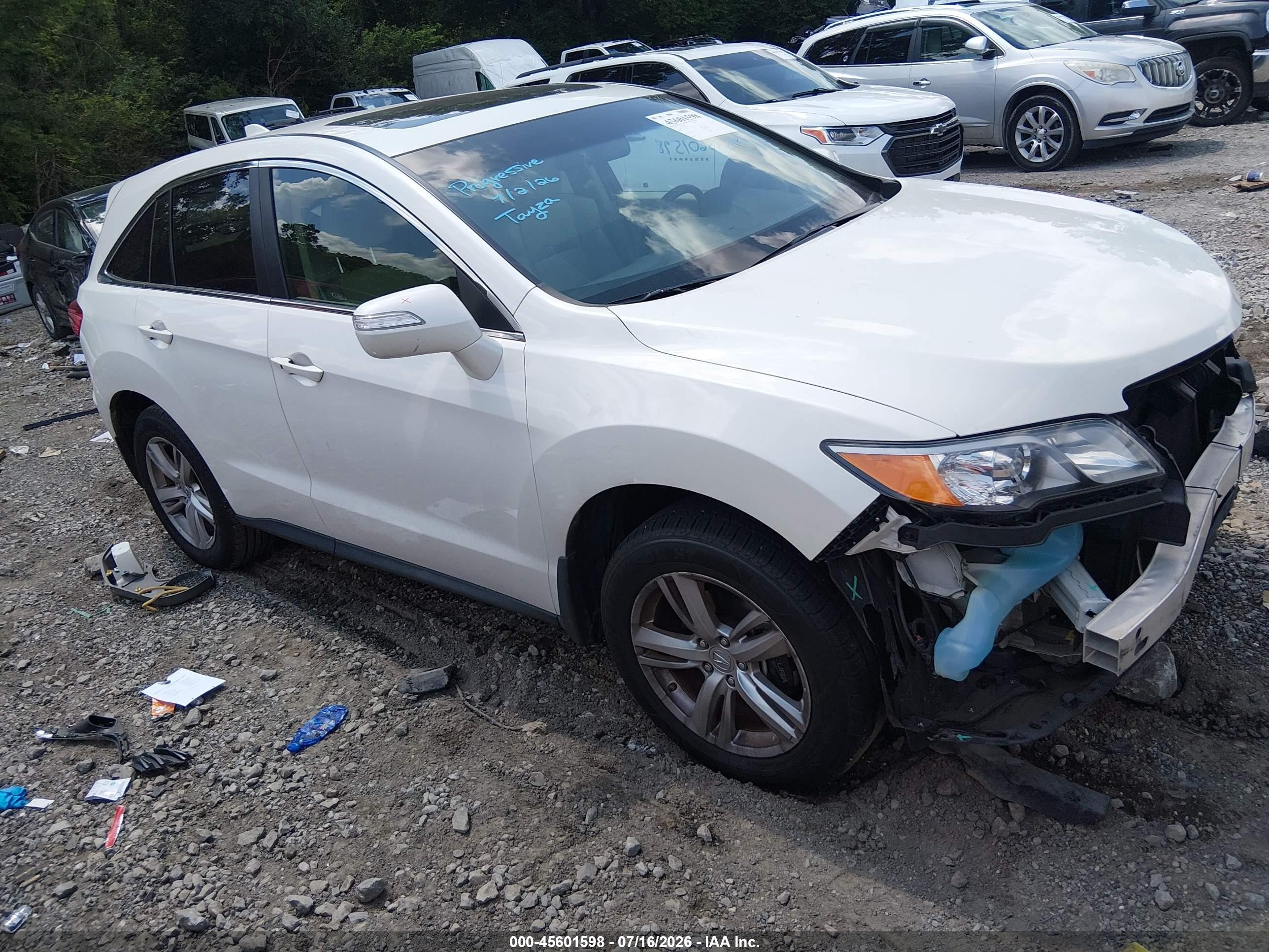 2014 Acura RDX, VIN 5J8TB3H37EL008126 — Front end