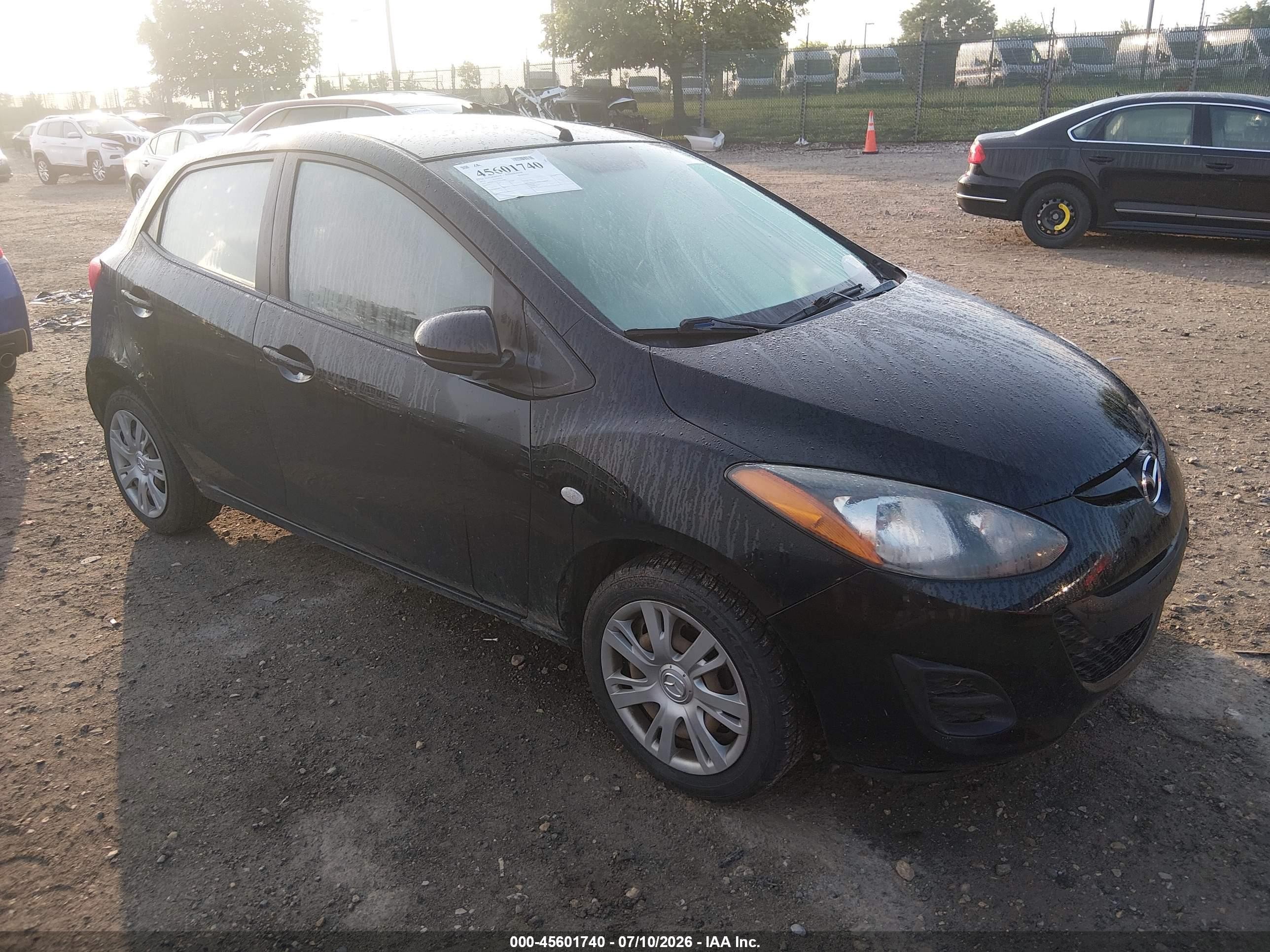 2012 Mazda 2 Sport, VIN JM1DE1KZ1C0150188 — Roof