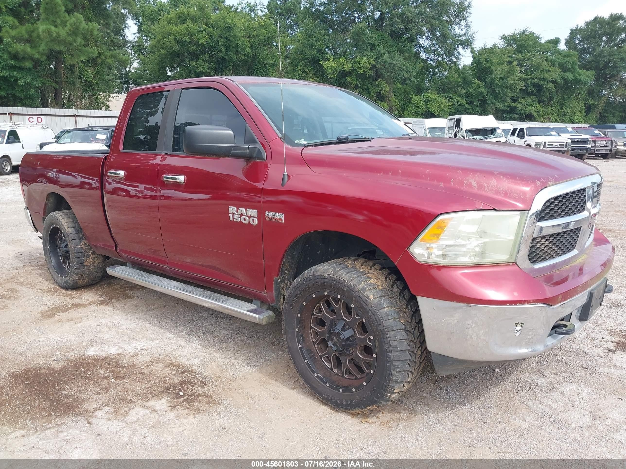 2014 Ram 1500 Big Horn, VIN 1C6RR7GT8ES379757 — Обычный износ