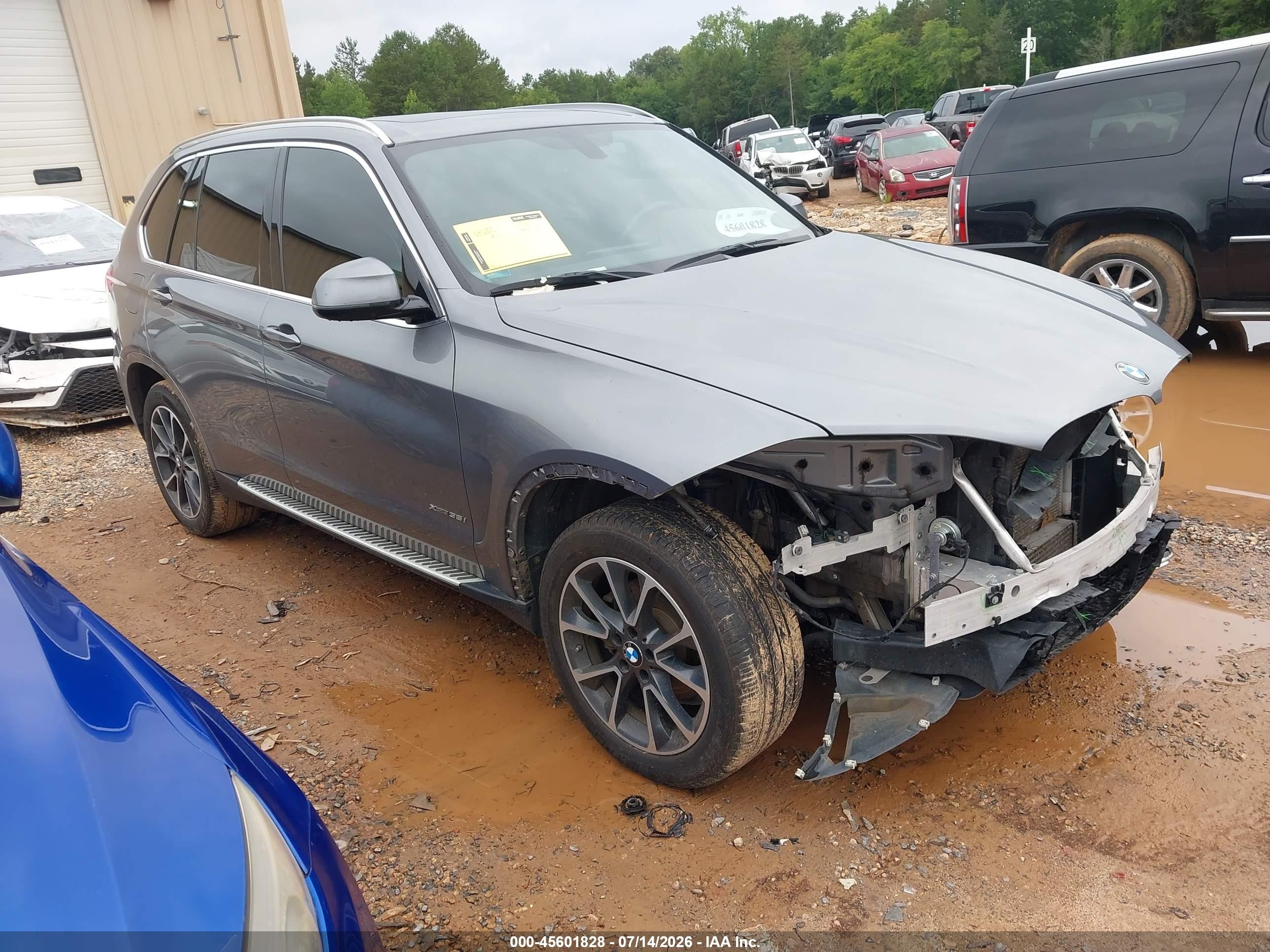 2017 BMW X5 xDrive35i, VIN 5UXKR0C34H0V80349 — Перед