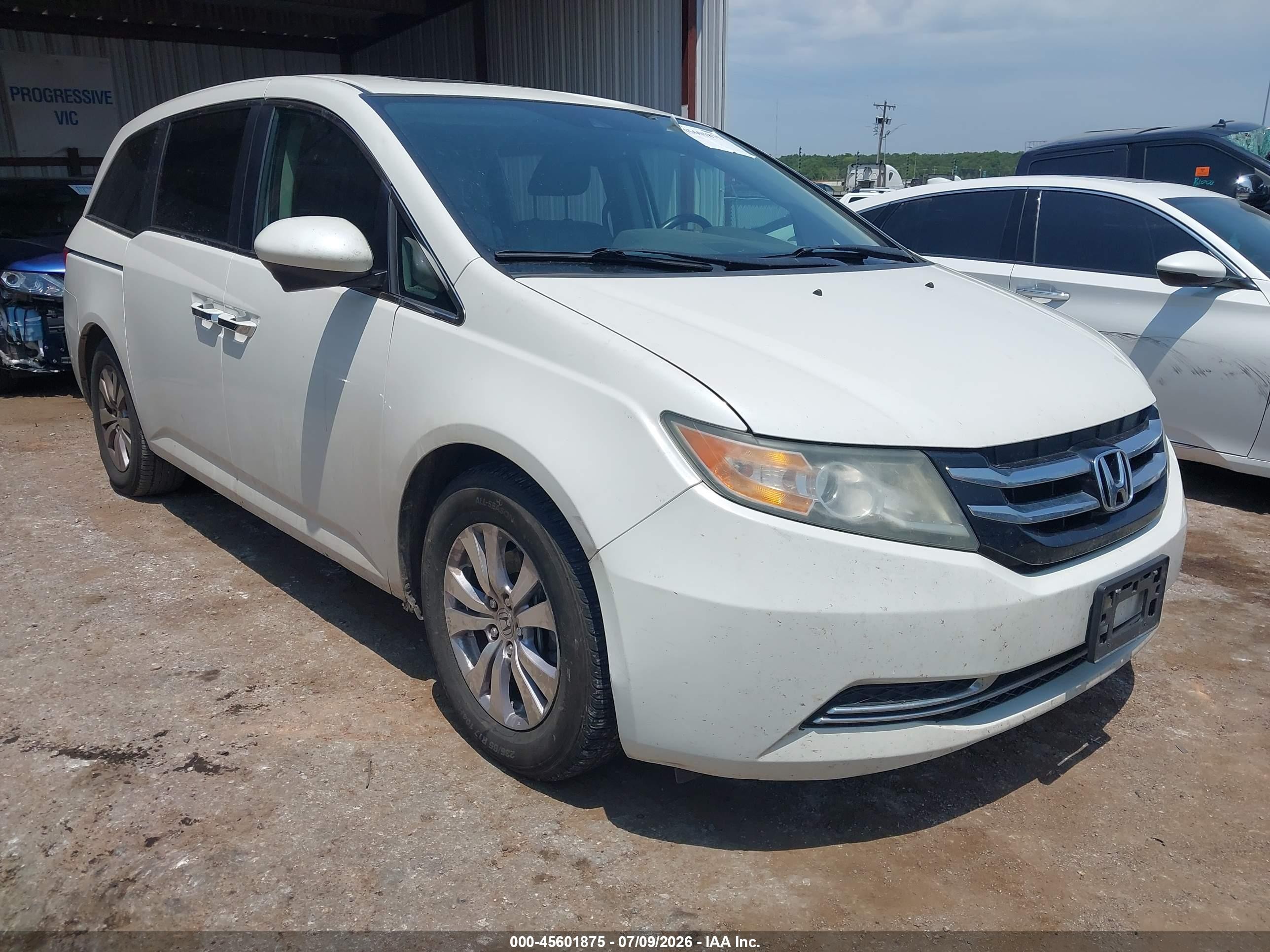 2014 Honda Odyssey EX-L, VIN 5FNRL5H60EB118580 — Normal wear