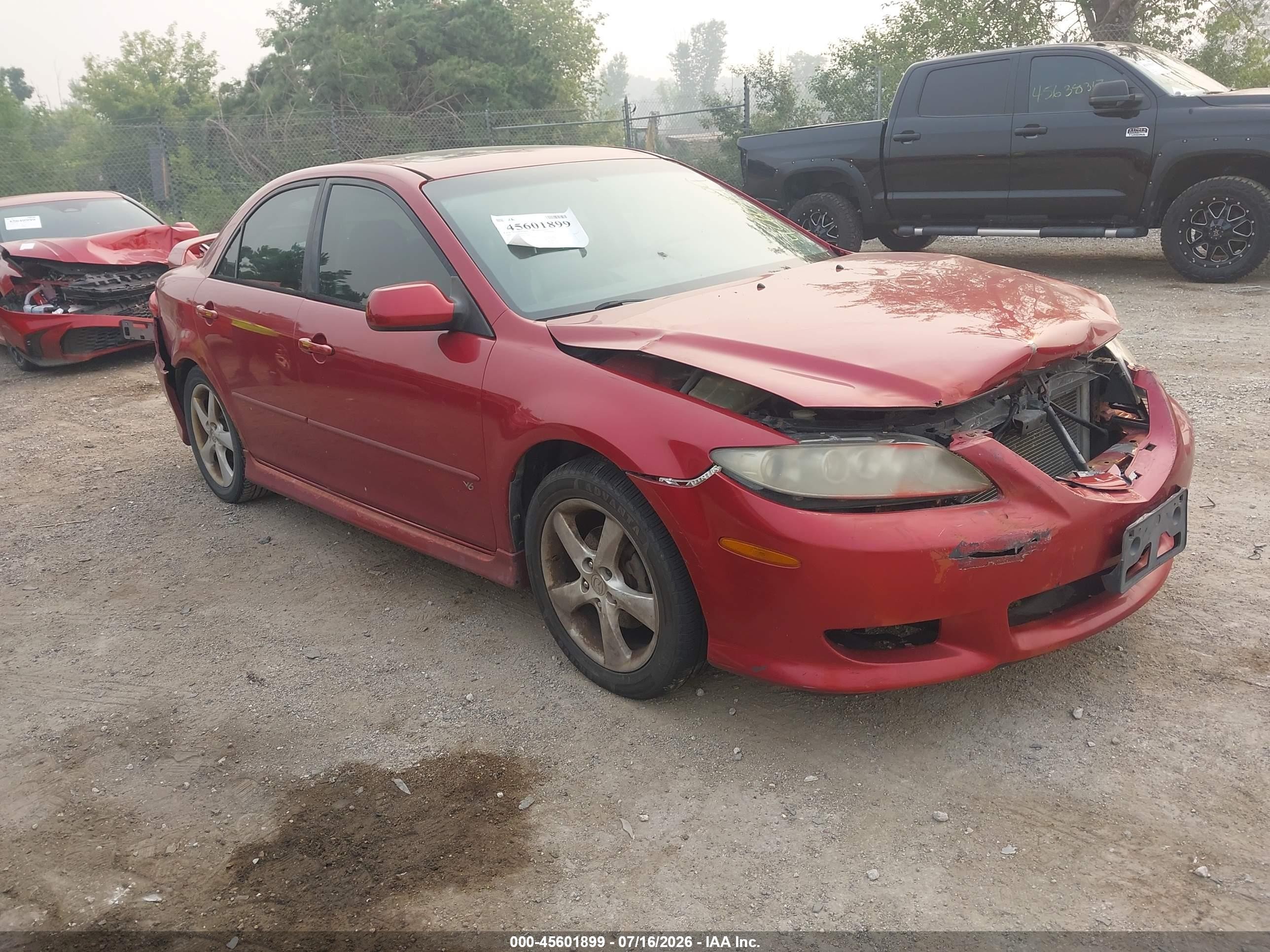 2004 Mazda 6 s, VIN 1YVFP80D245N12384 — All over