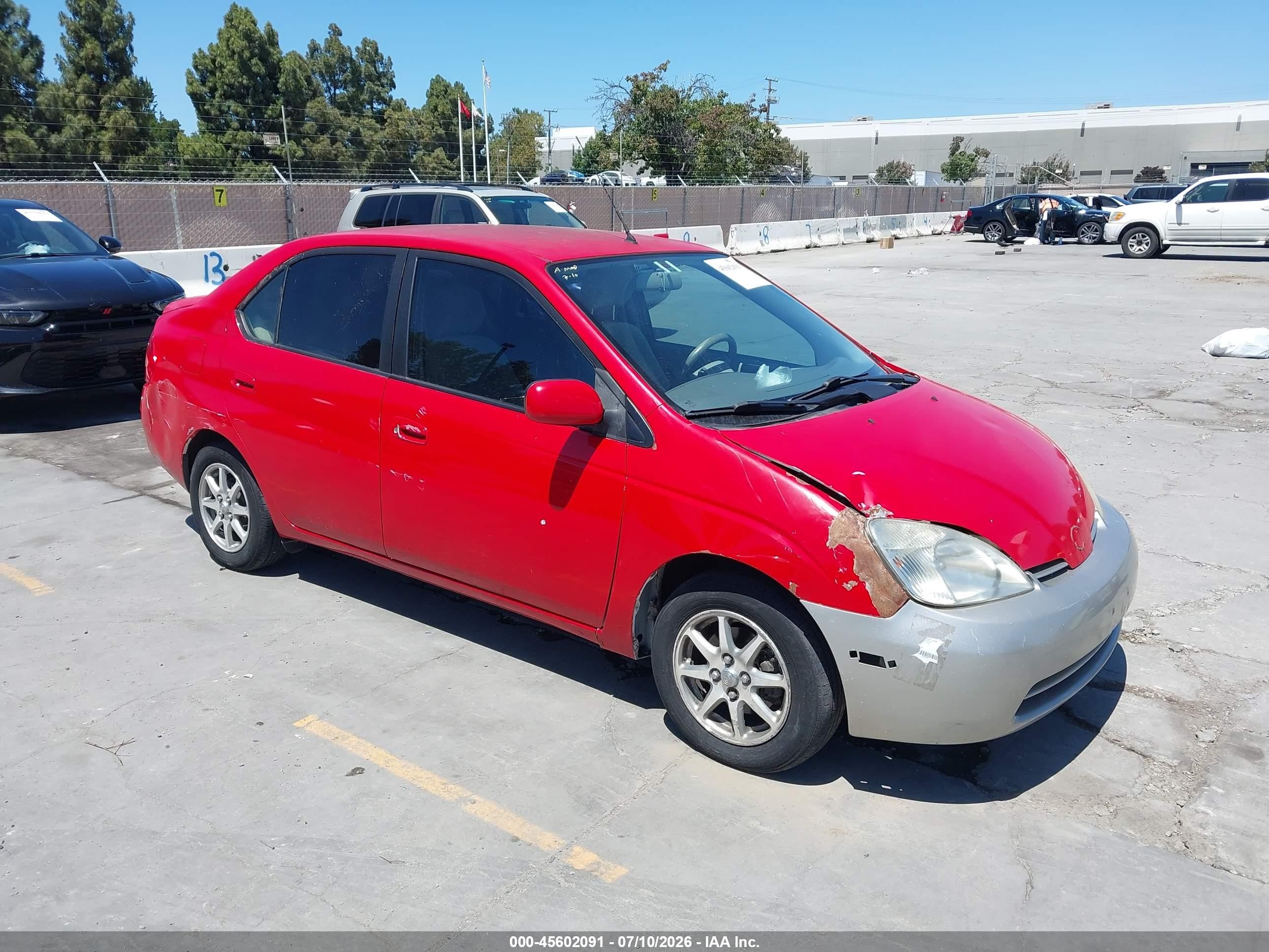 2003 Toyota Prius, VIN JT2BK12U930087421 — Normal wear