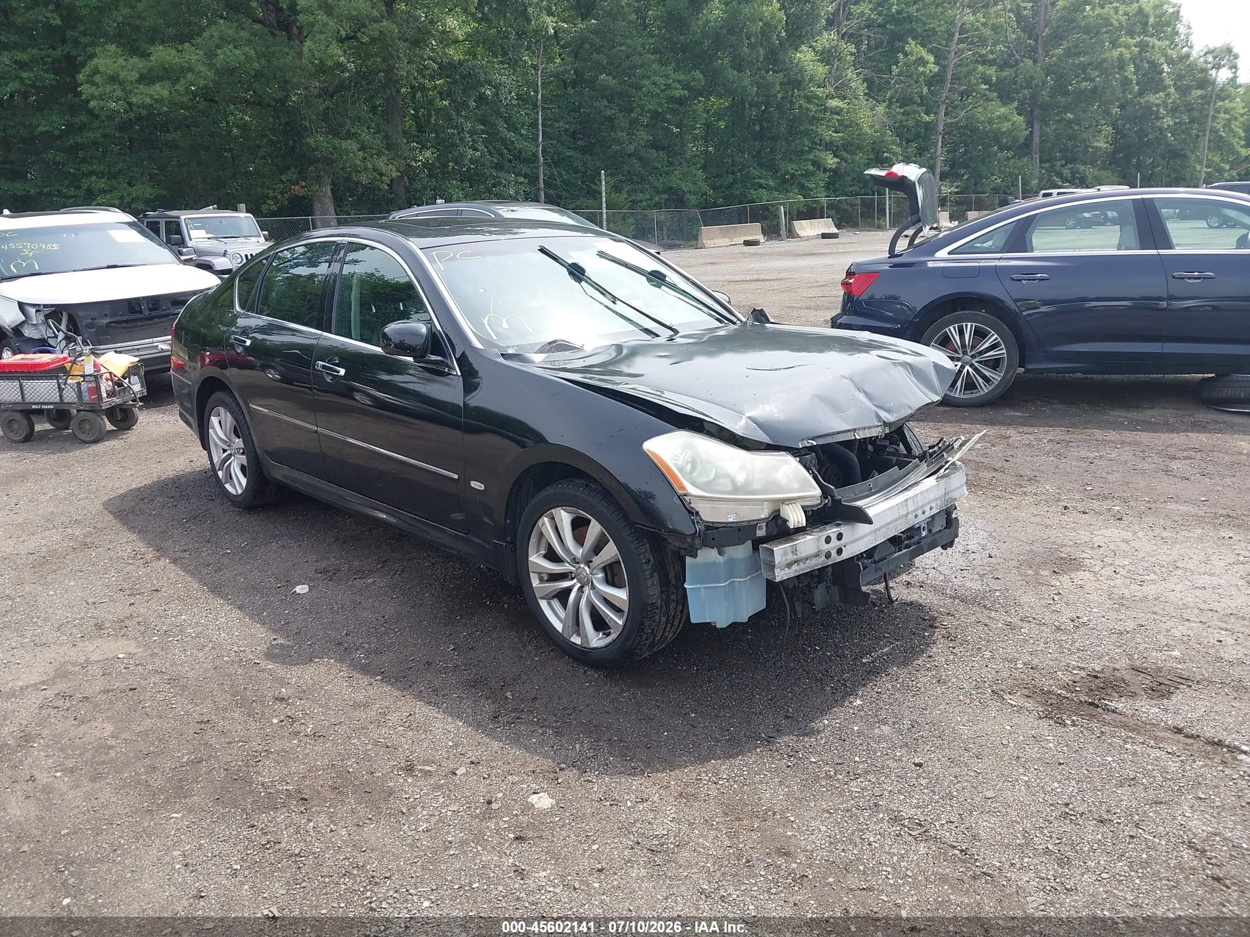 2008 Infiniti M, VIN JNKAY01F18M652631 — Front end