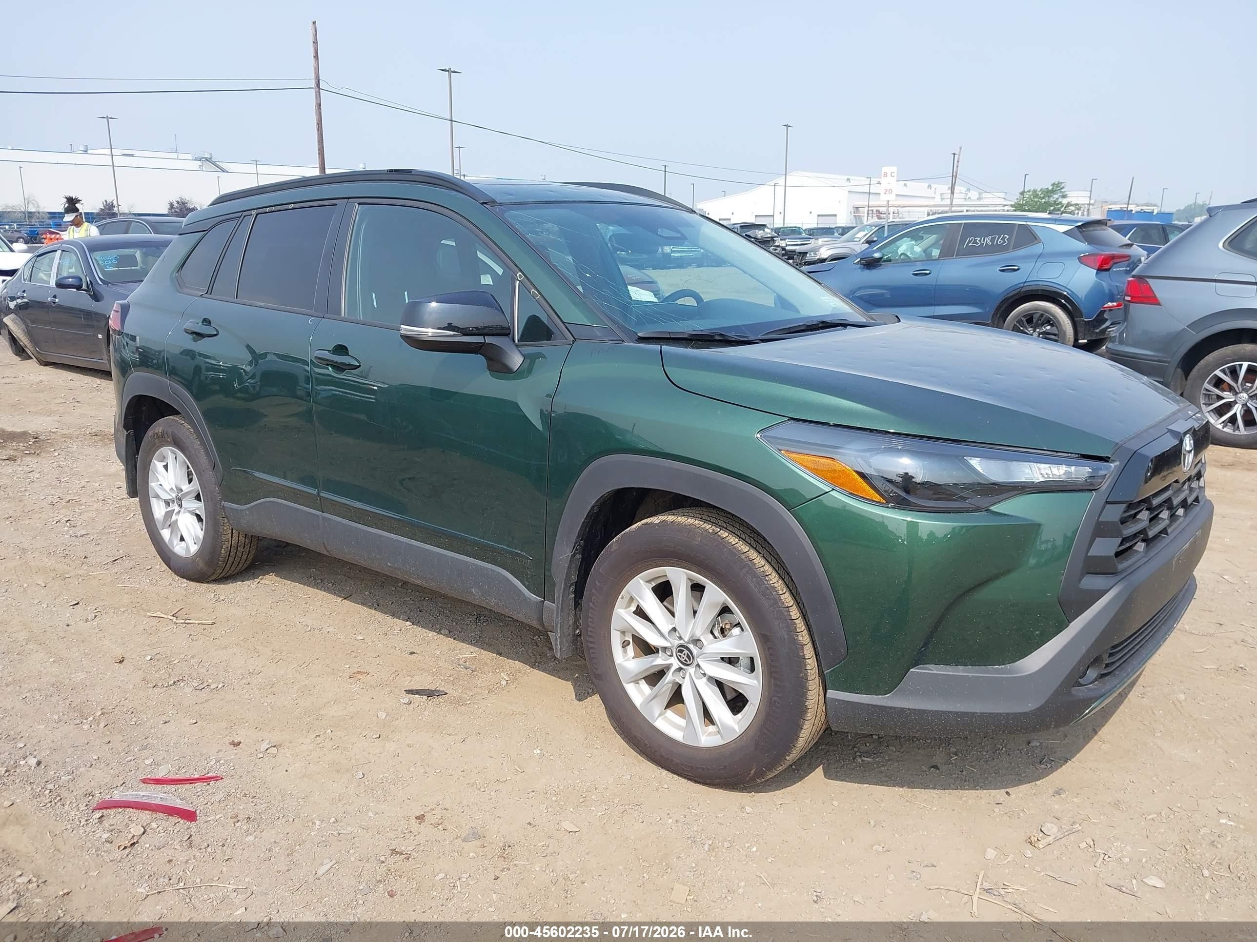 2026 Toyota Corolla Cross LE, VIN 7MUBAABG5TV169878 — Град