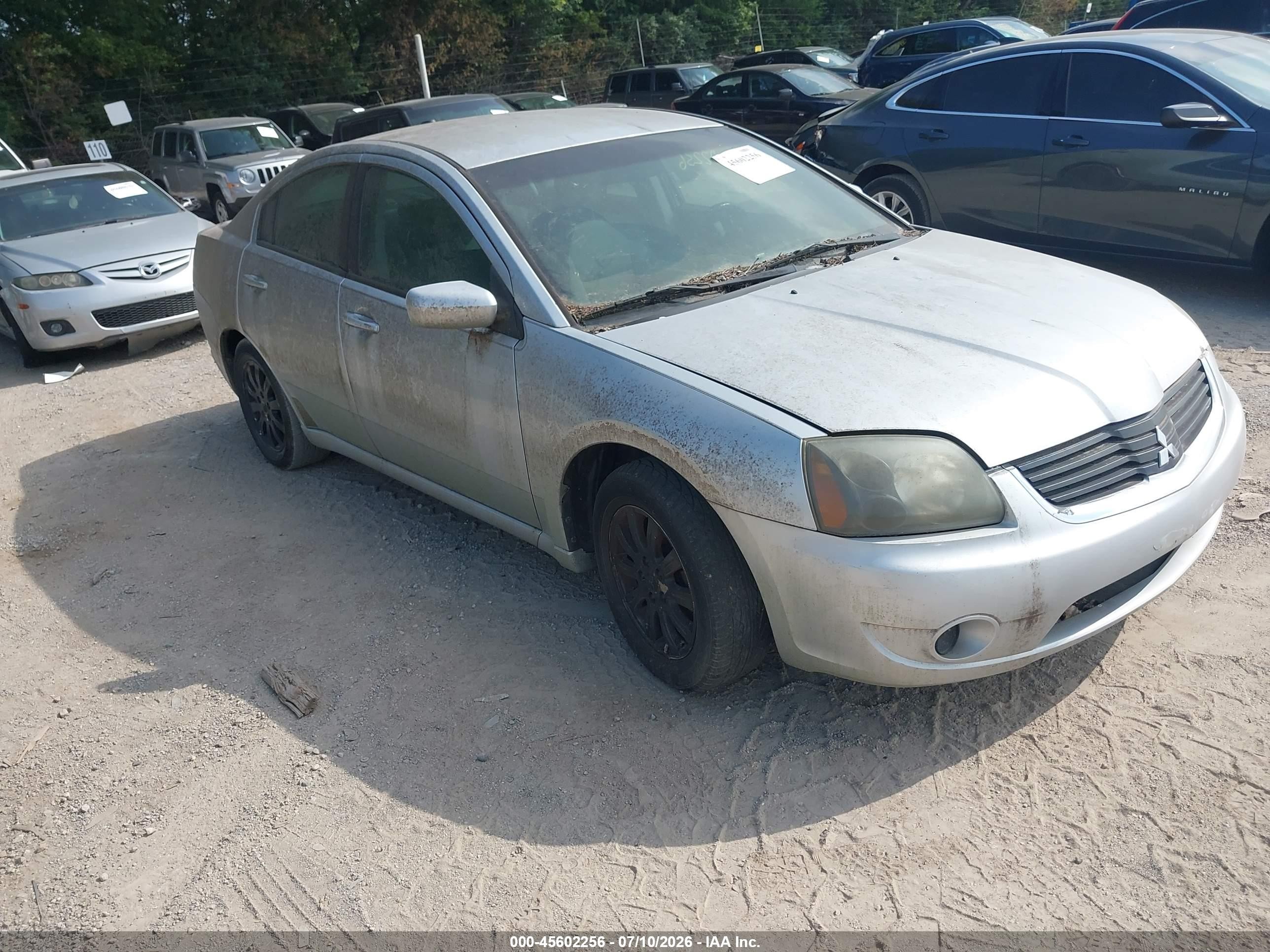 2007 Mitsubishi Galant ES, VIN 4A3AB56F47E022200 — Обычный износ