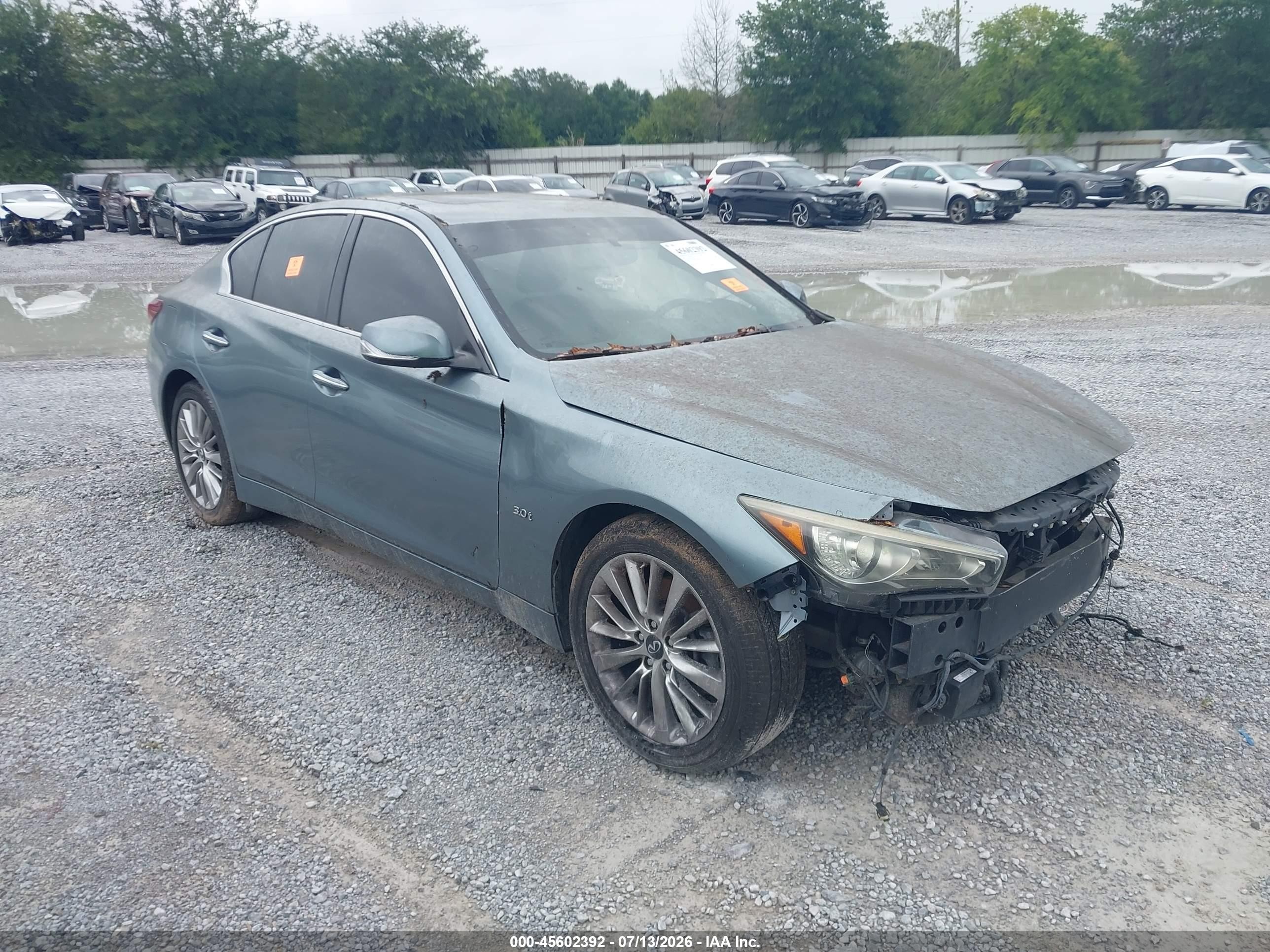 2020 Infiniti Q50 Luxe, VIN JN1EV7APXLM207071 — Normal wear
