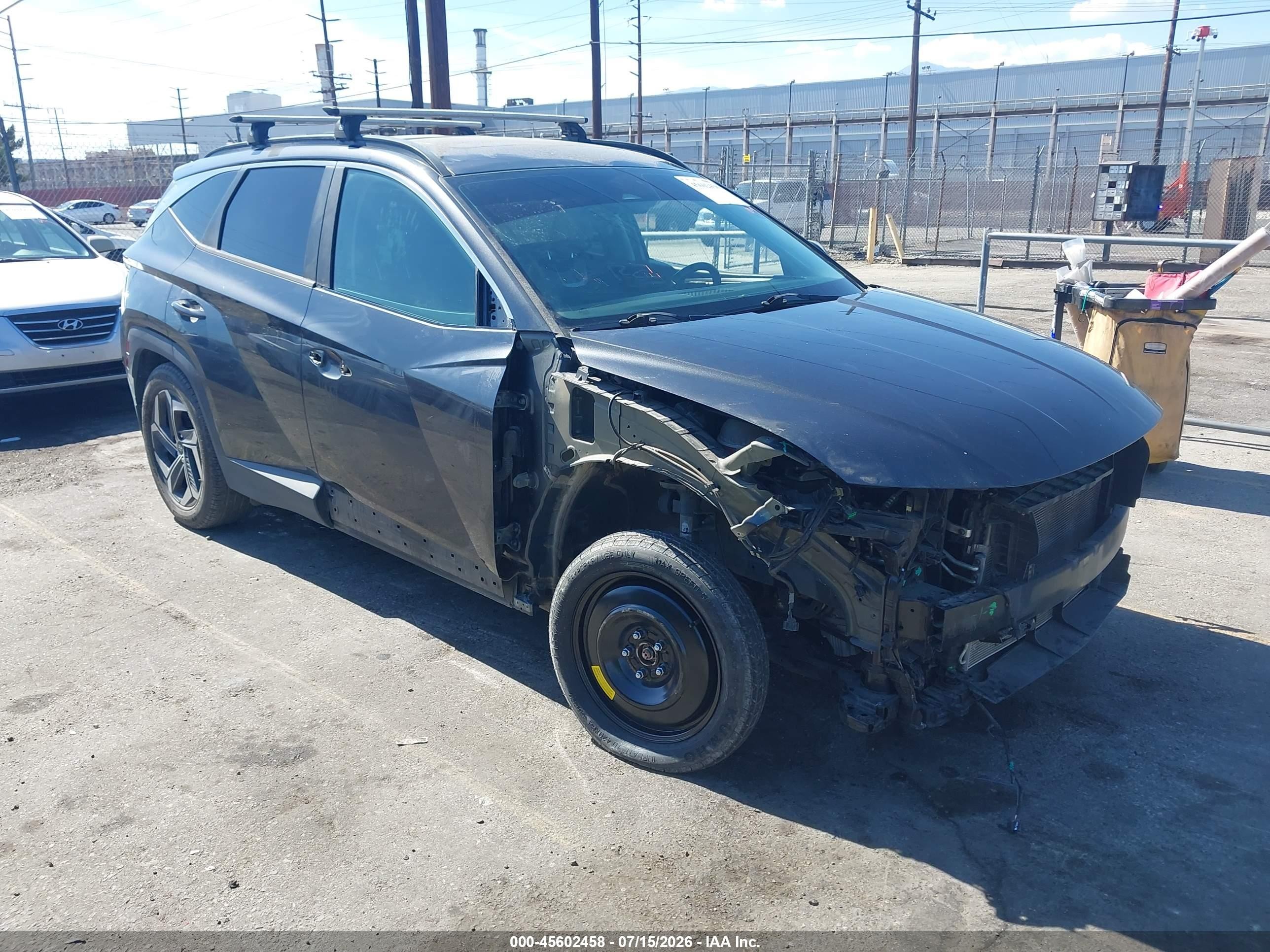 2022 Hyundai Tucson SEL, VIN 5NMJCCAE5NH090325 — Front end