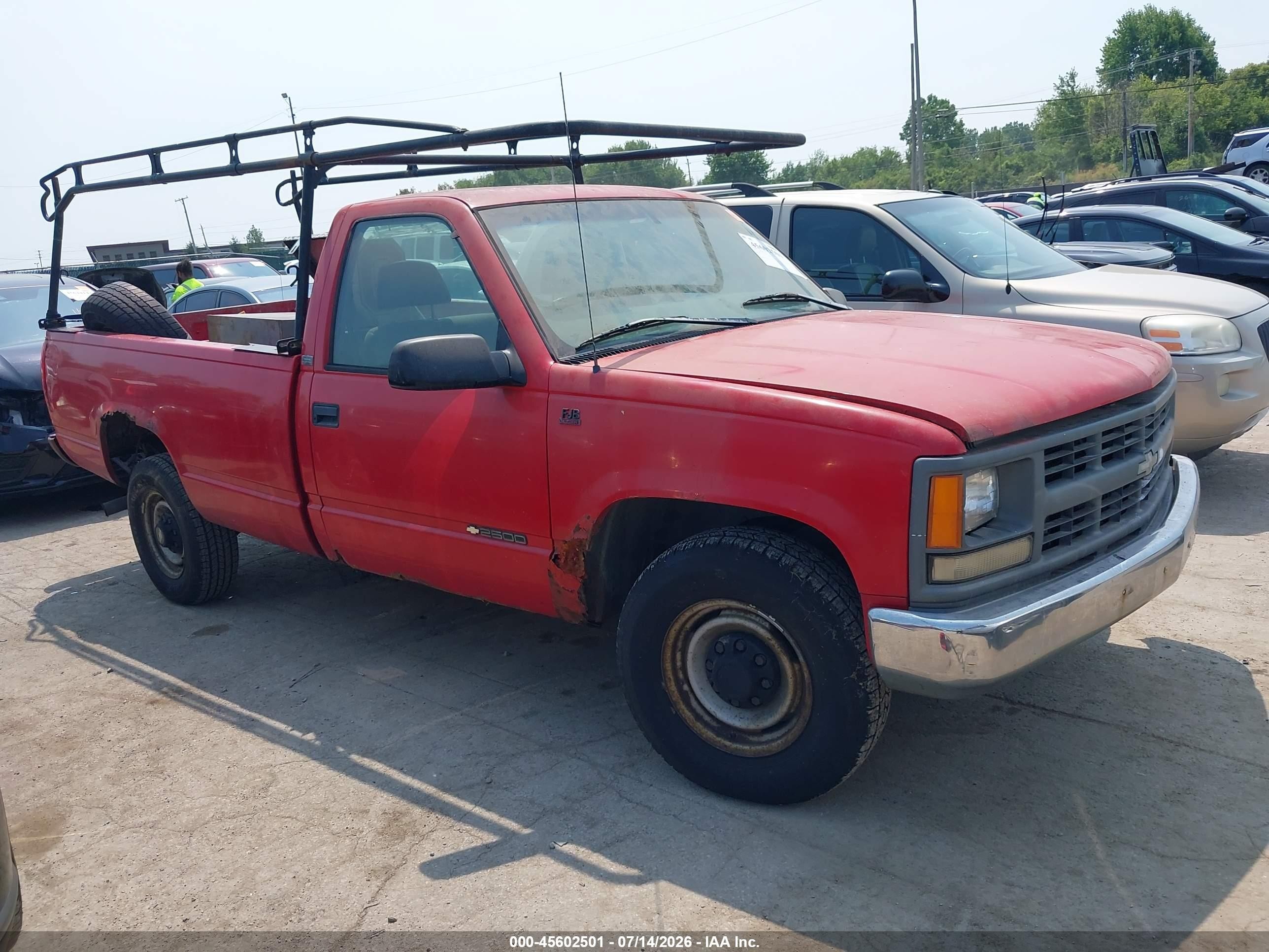 1997 Chevrolet Silverado 2500, VIN 1GCGC24R9VE130847 — Normal wear