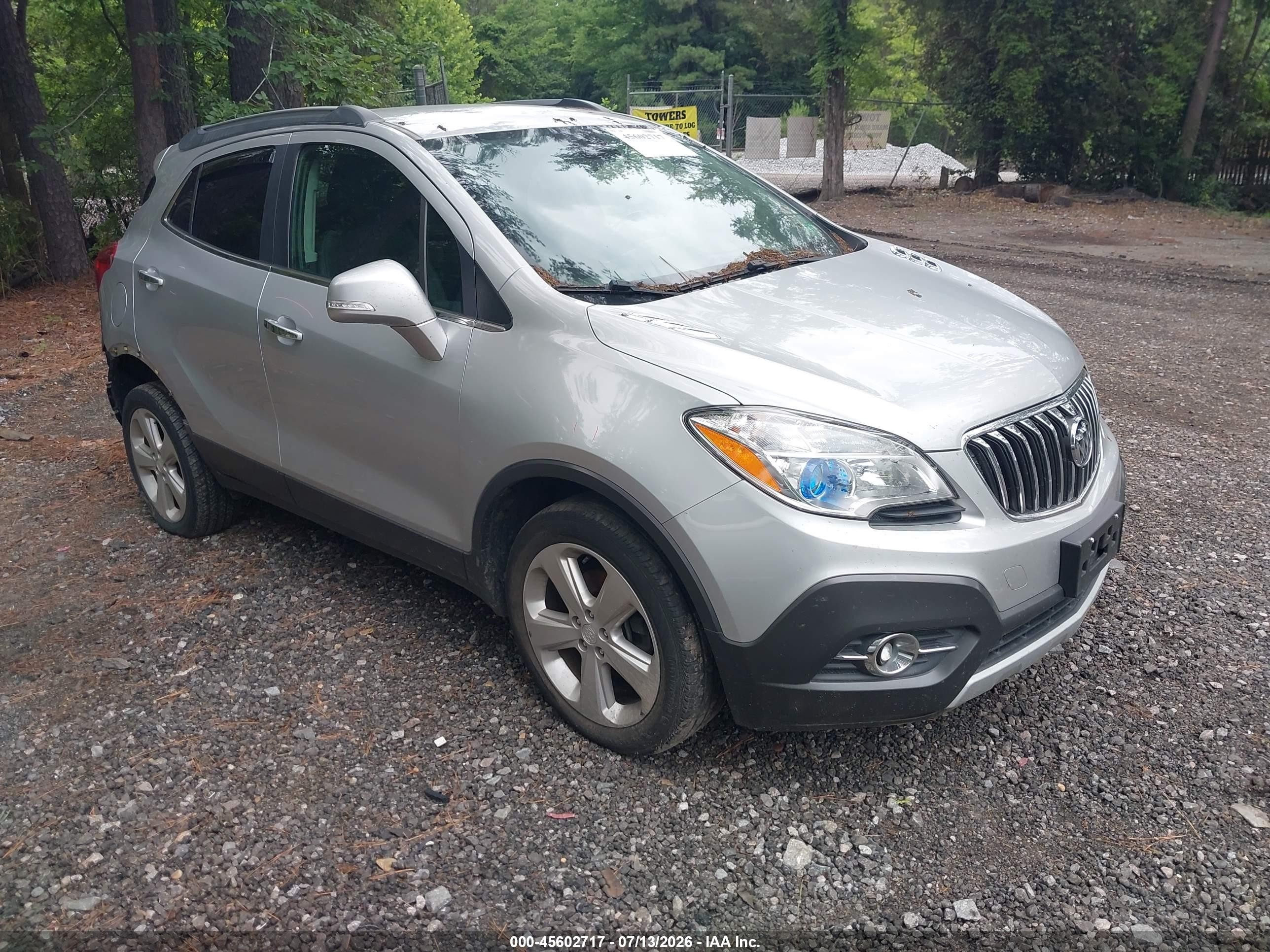 2015 Buick Encore Convenience, VIN KL4CJFSB9FB130006 — Rear end