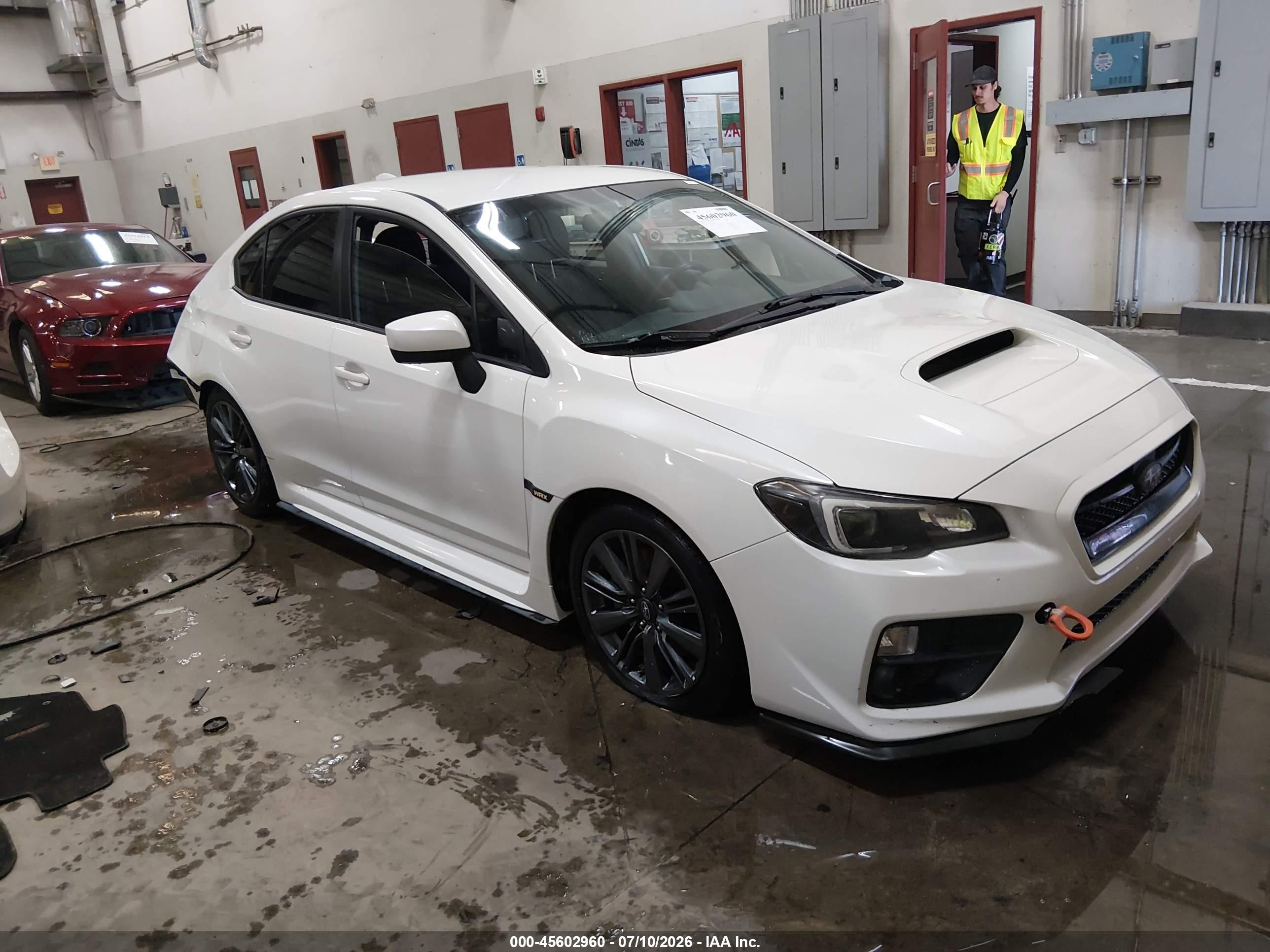 2017 Subaru WRX, VIN JF1VA1B64H9836577 — Rear end