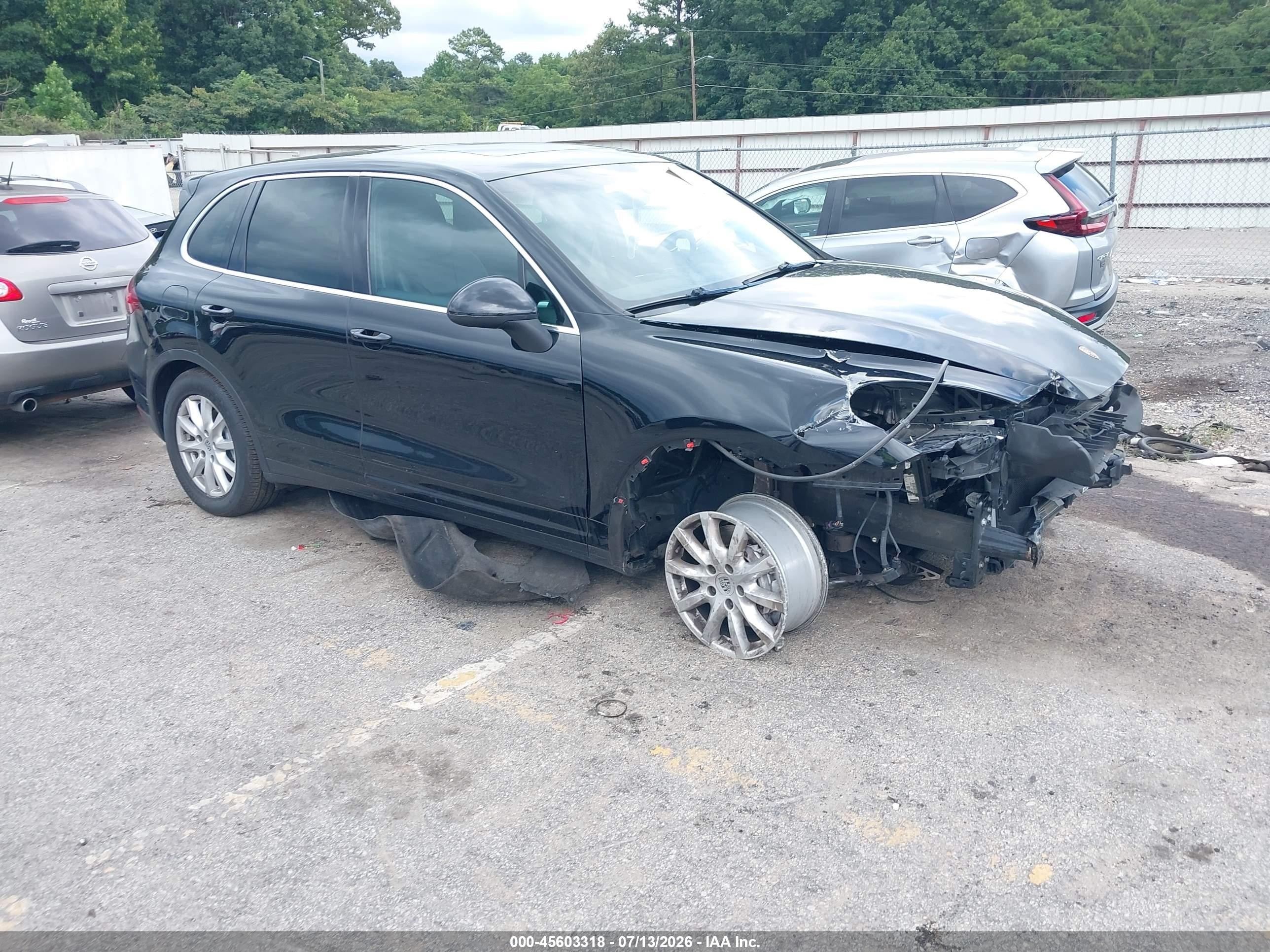 2012 Porsche Cayenne, VIN WP1AA2A25CLA09680 — Front end