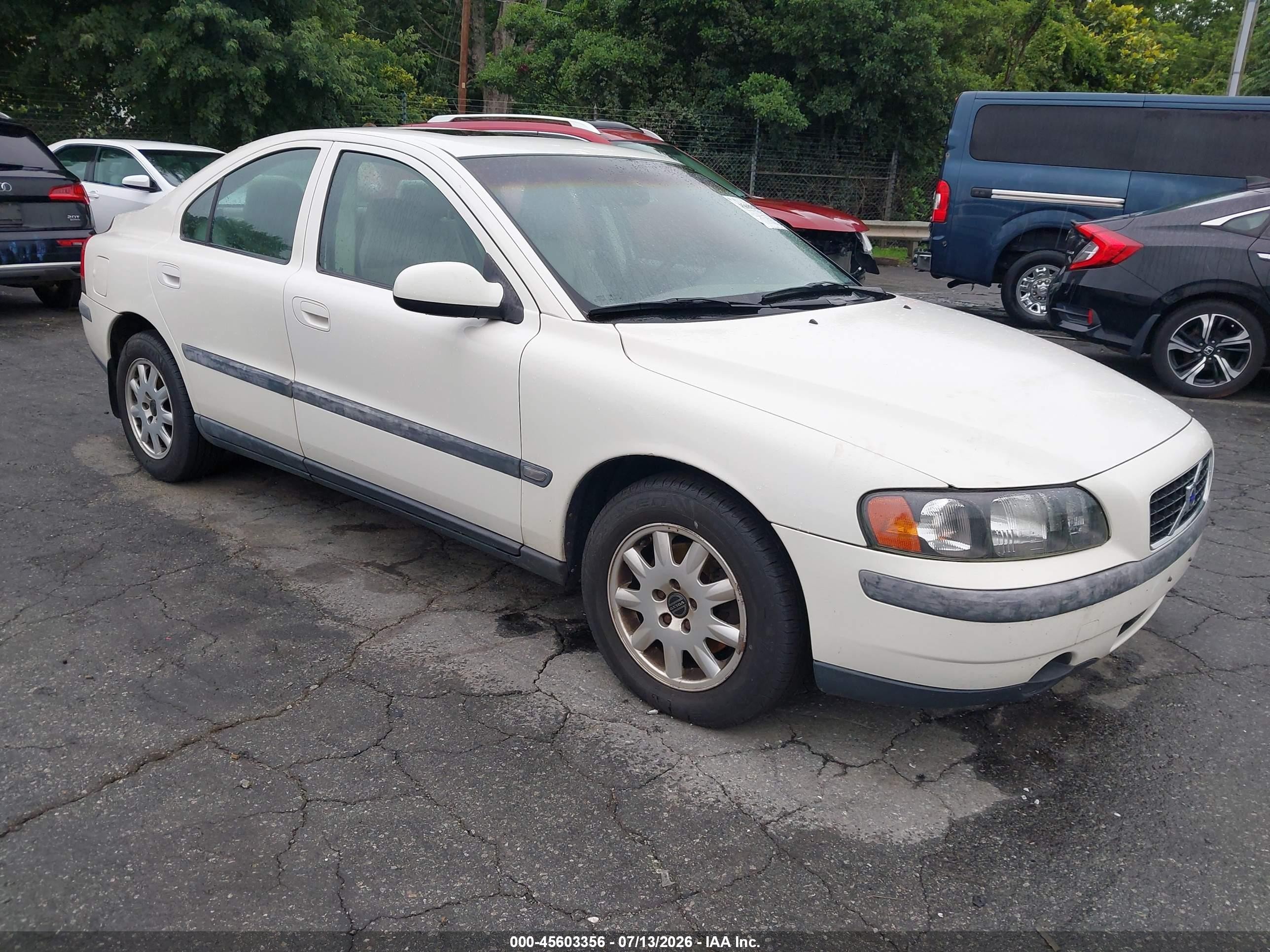 2001 Volvo S60, VIN YV1RS61R912026646 — Обычный износ