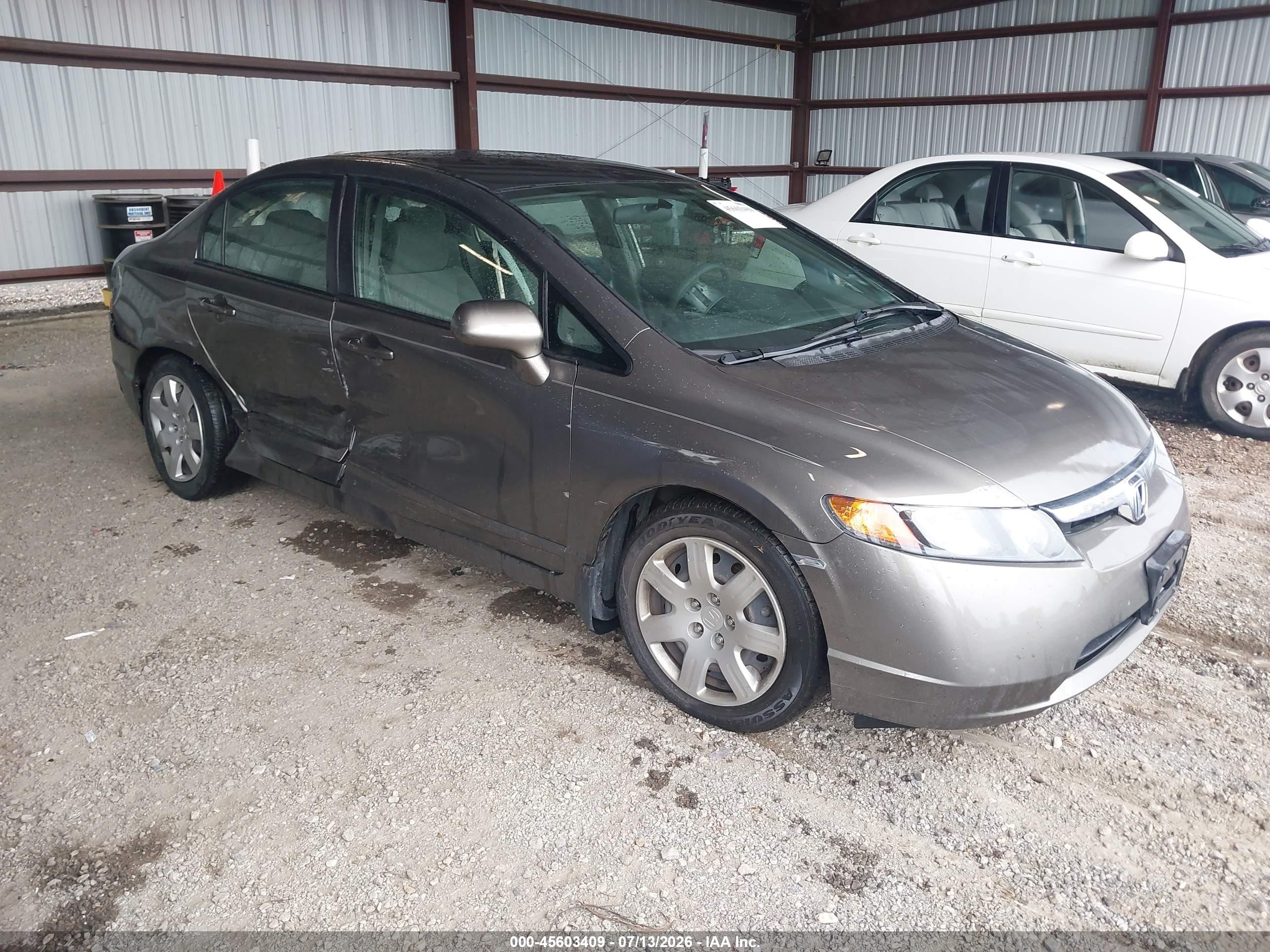 2006 Honda Civic LX, VIN 1HGFA16556L049915 — Бок