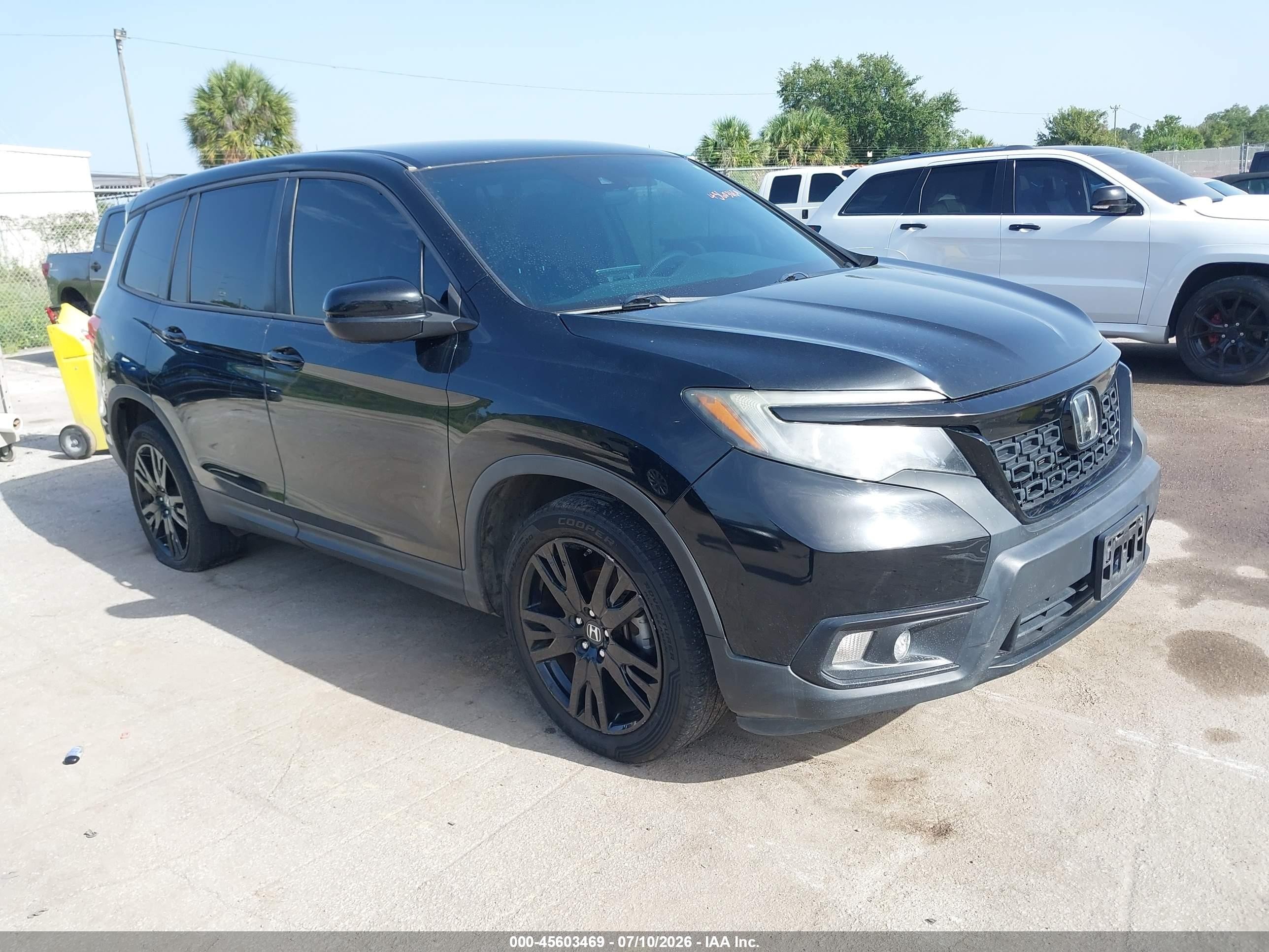 2019 Honda Passport Sport, VIN 5FNYF7H20KB006580 — Electrical