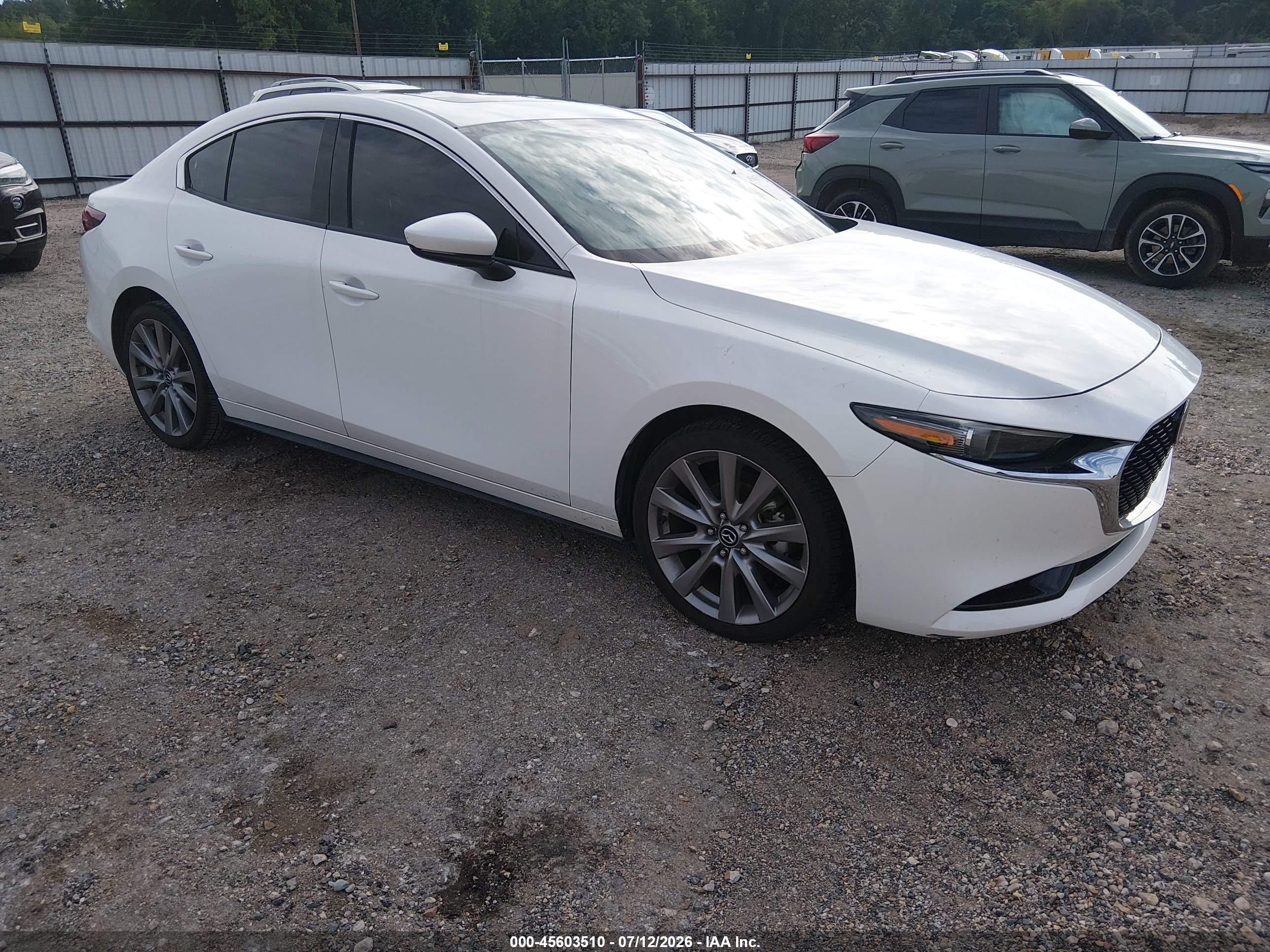 2019 Mazda 3 Premium, VIN 3MZBPAEMXKM101257 — Water / flood