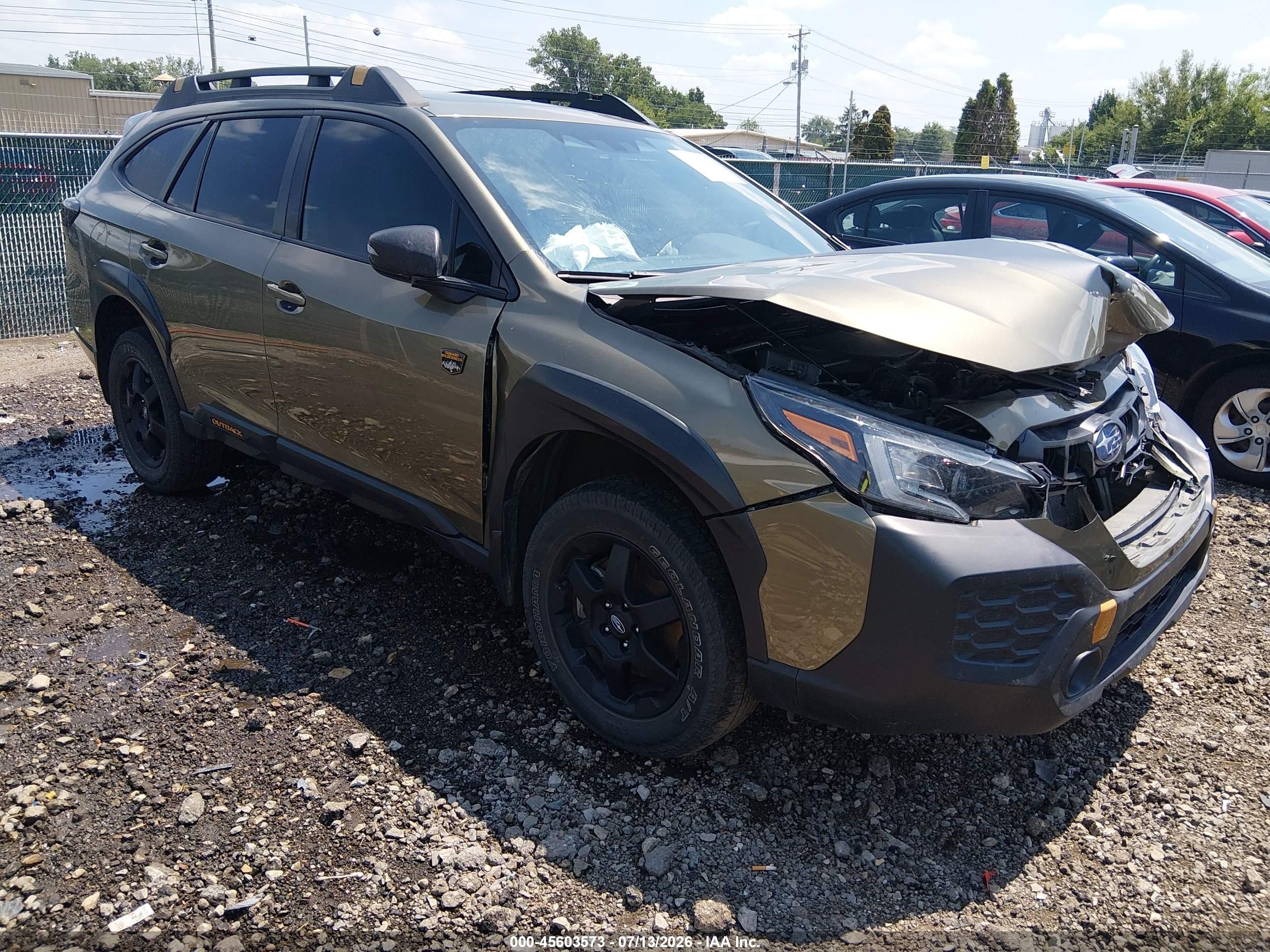 2024 Subaru Outback Wilderness, VIN 4S4BTGUD5R3171596 — Front end