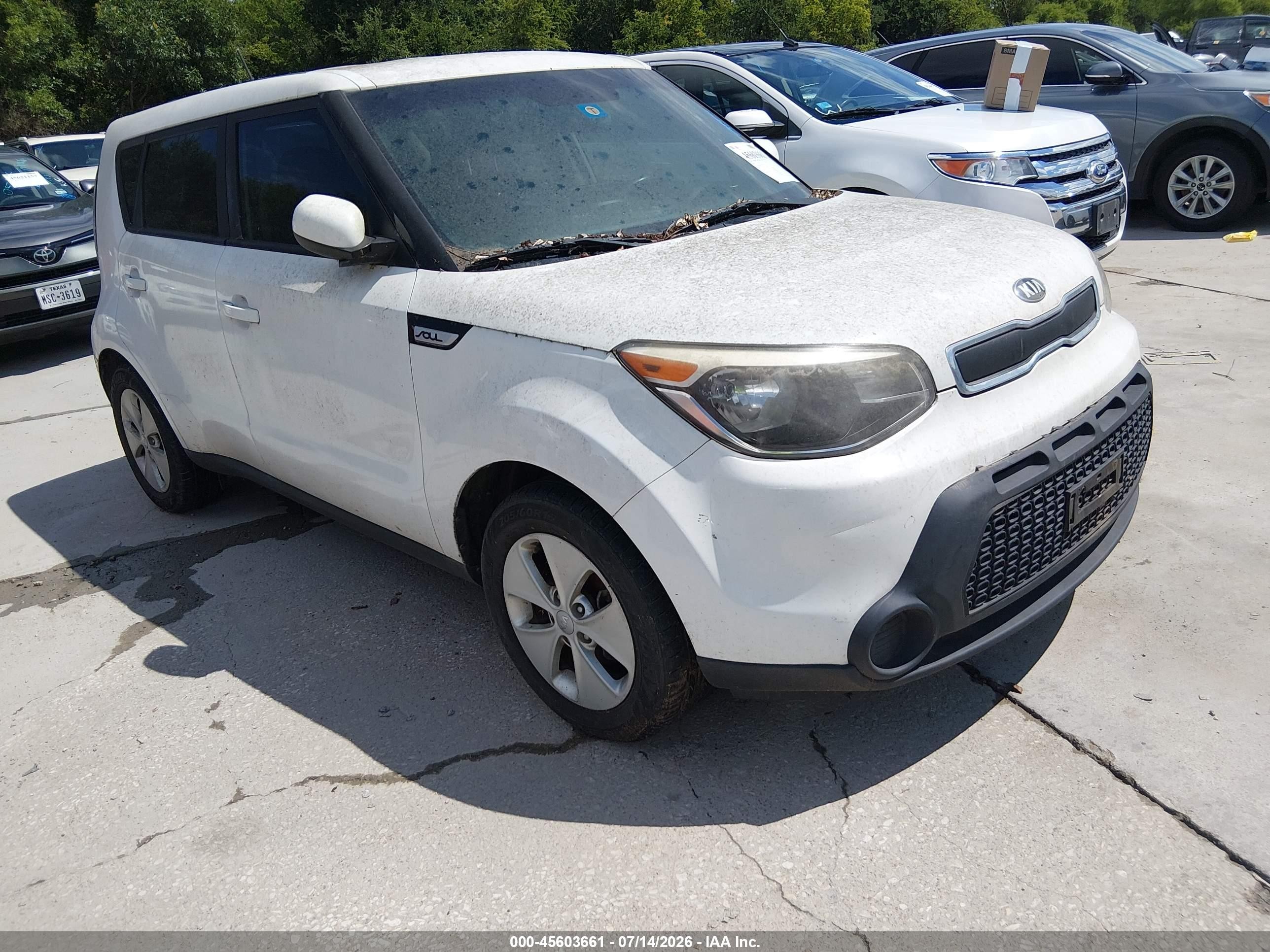 2016 Kia Soul, VIN KNDJN2A25G7325018 — Normal wear
