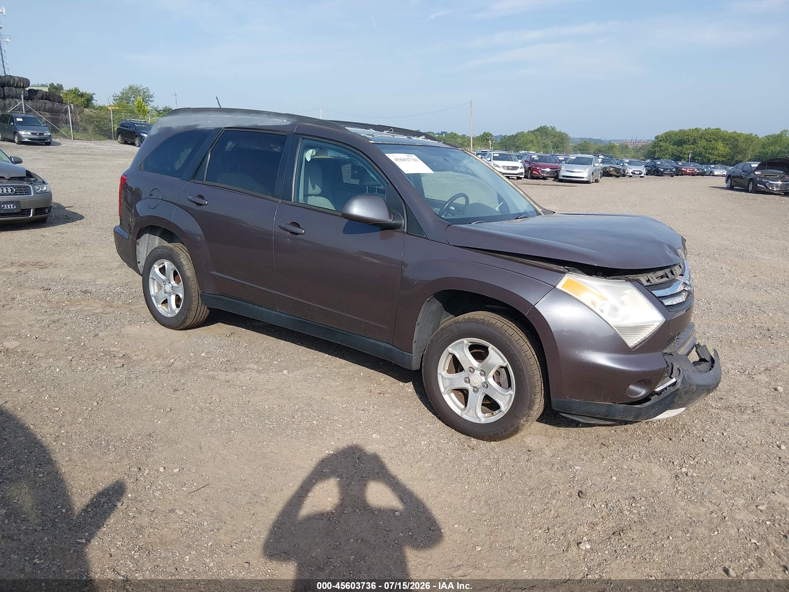 2008 Suzuki XL7 Luxury, VIN 2S3DA417186116829 — Front end
