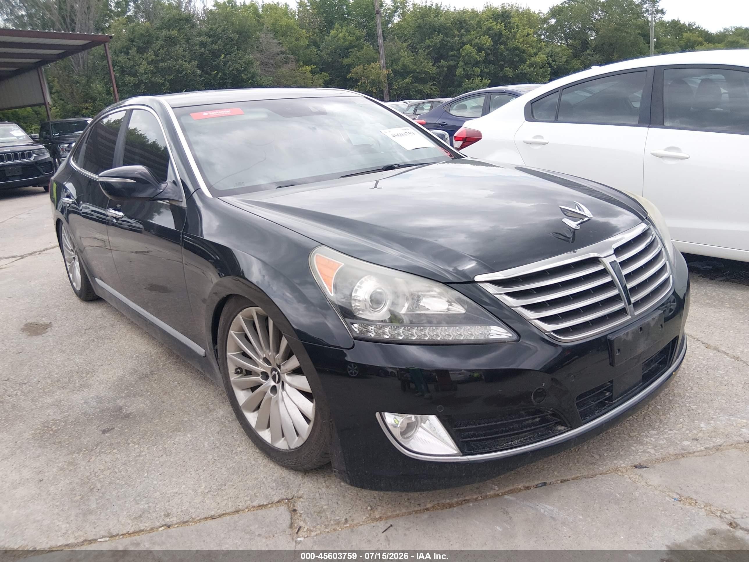 2015 Hyundai Equus Signature, VIN KMHGH4JH5FU094540 — All over