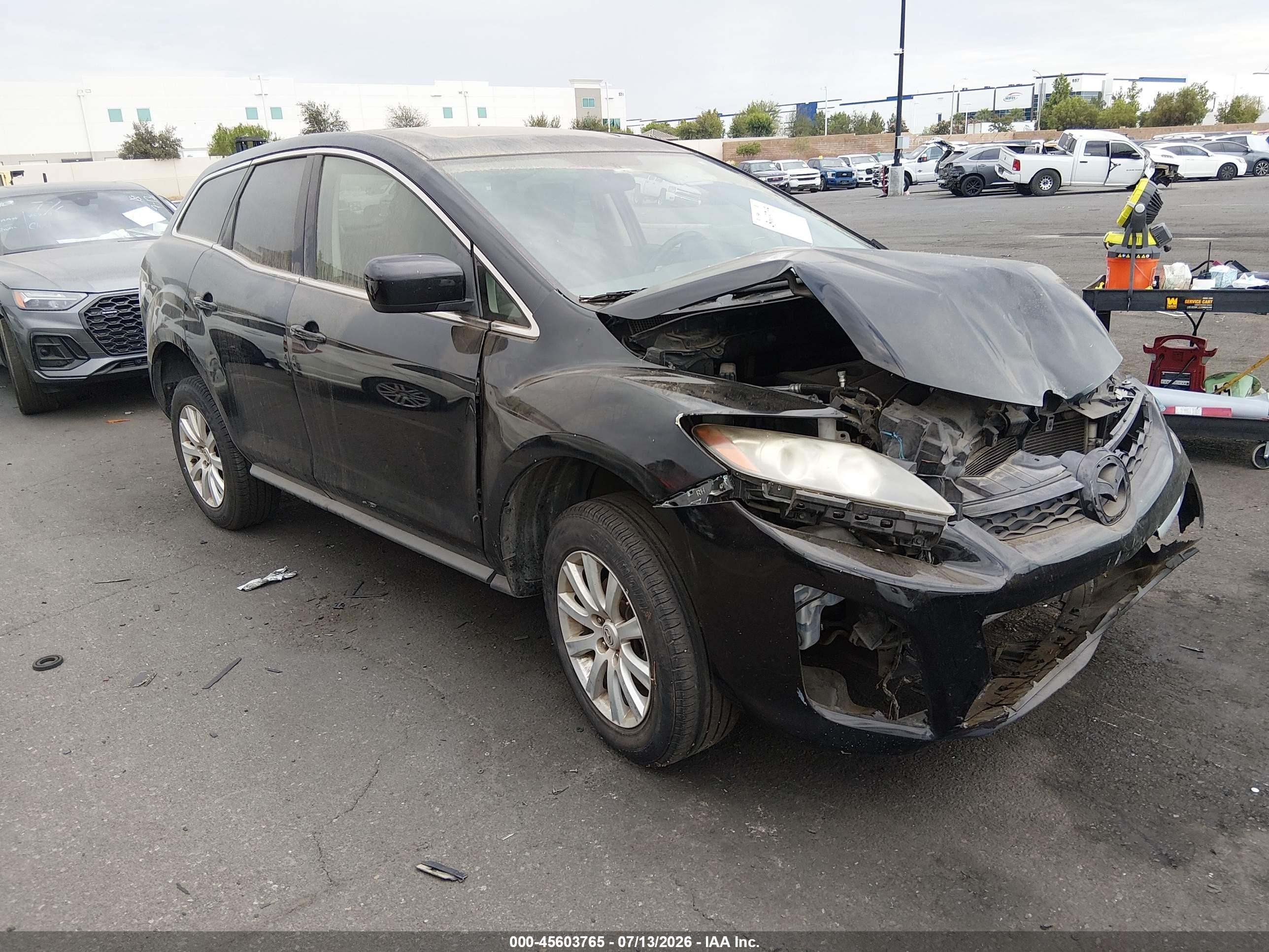 2010 Mazda CX-7 Sport, VIN JM3ER2WM0A0318873 — Перед
