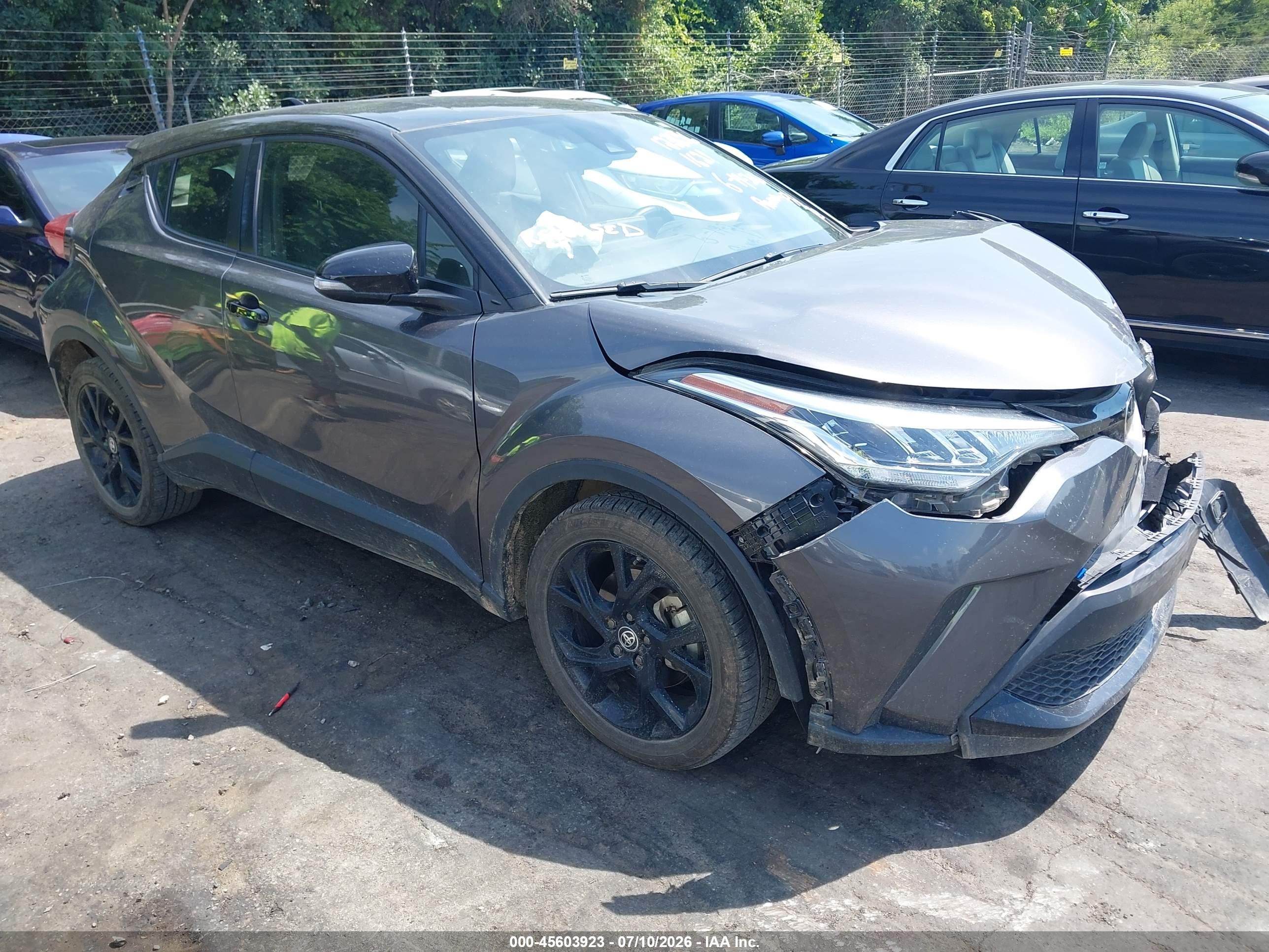 2022 Toyota C-HR Nightshade, VIN JTNKHMBX5N1131621 — Front end