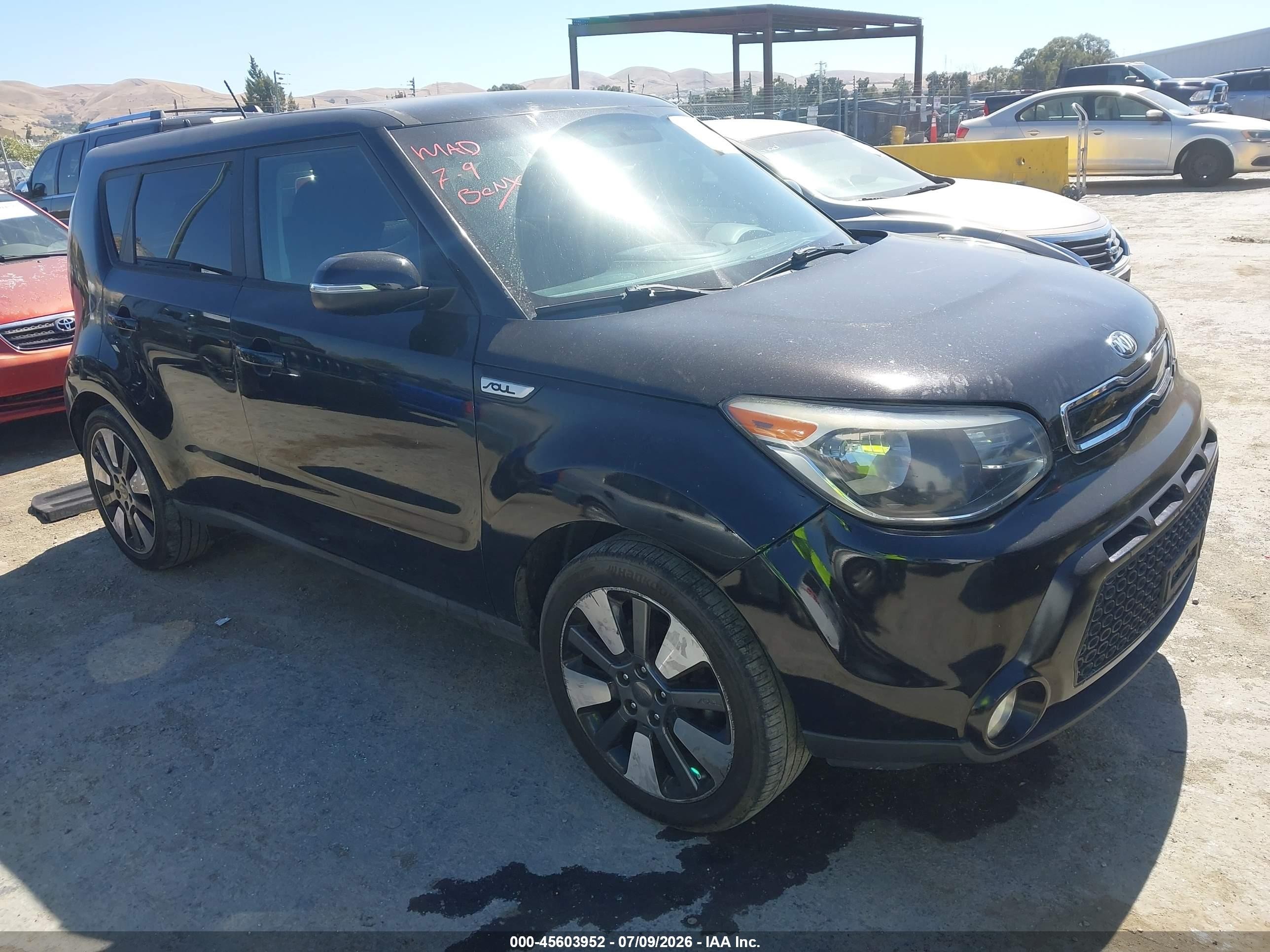 2015 Kia Soul +, VIN KNDJX3A50F7195867 — Normal wear