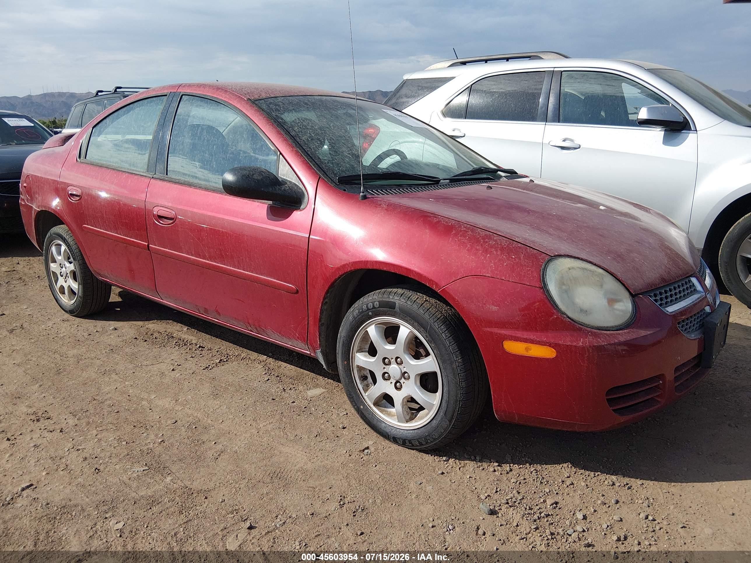2005 Dodge Neon SXT, VIN 1B3ES56C75D179864 — Normal wear