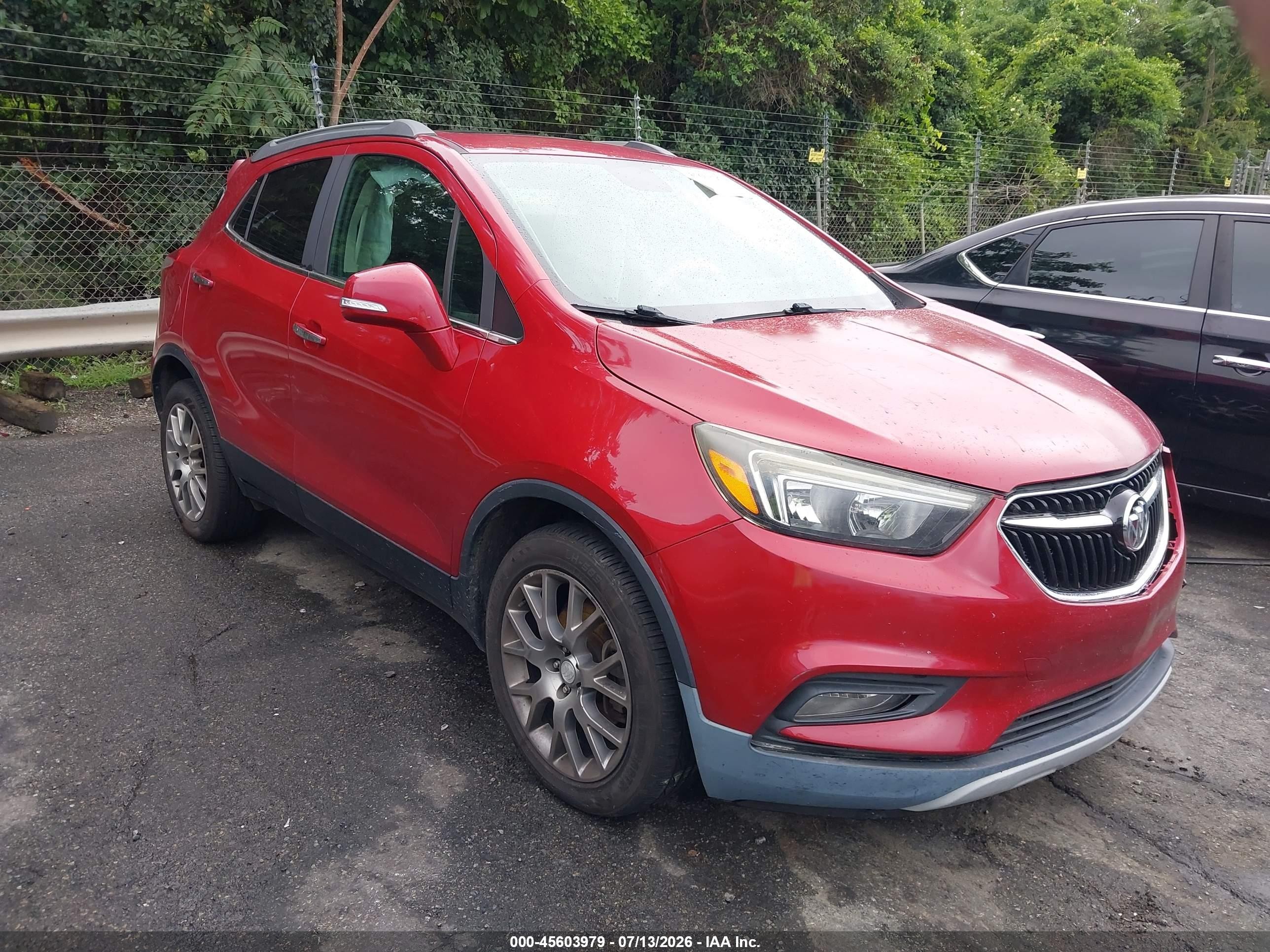 2017 Buick Encore Sport Touring, VIN KL4CJ1SBXHB200084 — Front end