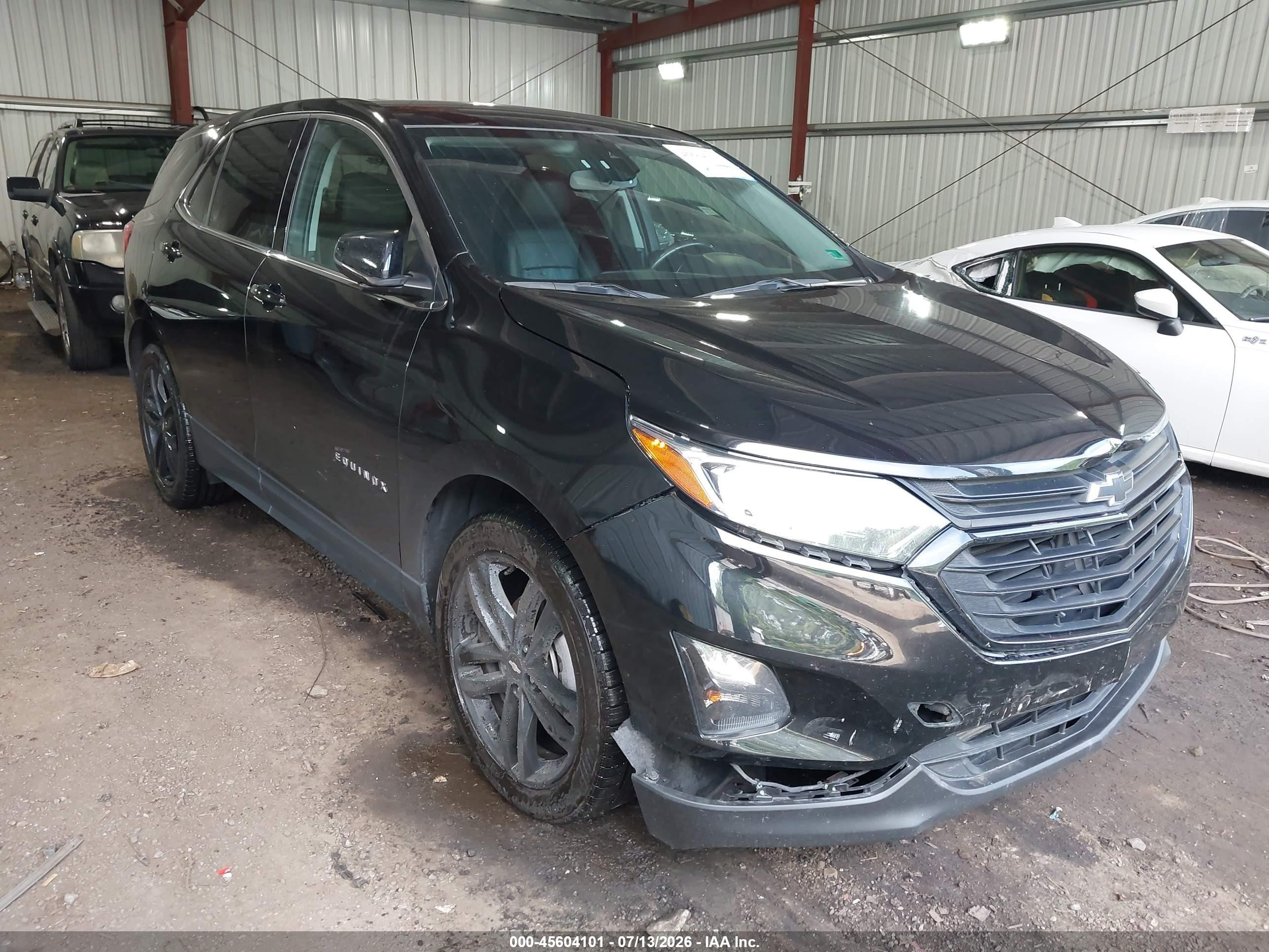 2020 Chevrolet Equinox LT, VIN 2GNAXKEV0L6148474 — Front end